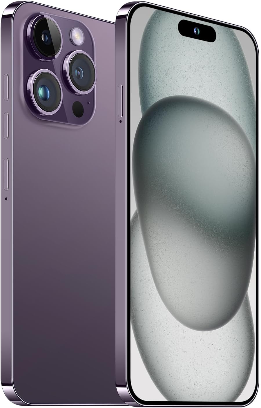 Unlocked Android Phone A15 PROMAX Android 13 Cell Phone with Dynamic Island 6GB+256GB 6800mAh,Fast Charging,HD Screen 48MP+108MP Camera Cell Phone with 5G Dual SIM Smart Phone (Purple) Unlocked Android Phone A15 PROMAX Android 13 Cell Phone with Dynamic Island 6GB+256GB 6800mAh,Fast Charging,HD Screen 48MP+108MP Camera Cell Phone with 5G Dual SIM Smart Phone (Purple)