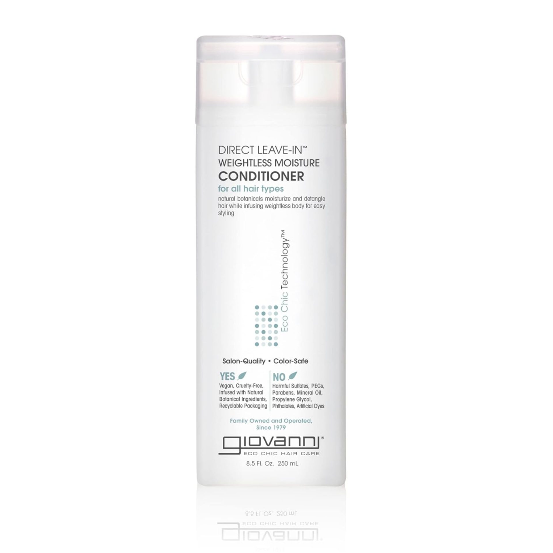 GIOVANNI Direct Leave In Weightless Moisture Conditioner – Co-Wash, Great for Curls & Wavy Hair, Wash & Go, Salon Quality, No Parabens, Infused with Natural Botanical Ingredients – 8.5 oz GIOVANNI Direct Leave In Weightless Moisture Conditioner – Co-Wash, Great for Curls & Wavy Hair, Wash & Go, Salon Quality, No Parabens, Infused with Natural Botanical Ingredients – 8.5 oz