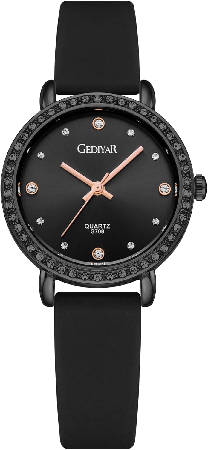 Women’s Quartz Watch for Ladies Female Bling Rhinestone Variety Colors Silicon Jelly Colorful Casual Dress Waterproof Analog Lady Wrist Watches Women’s Quartz Watch for Ladies Female Bling Rhinestone Variety Colors Silicon Jelly Colorful Casual Dress Waterproof Analog Lady Wrist Watches