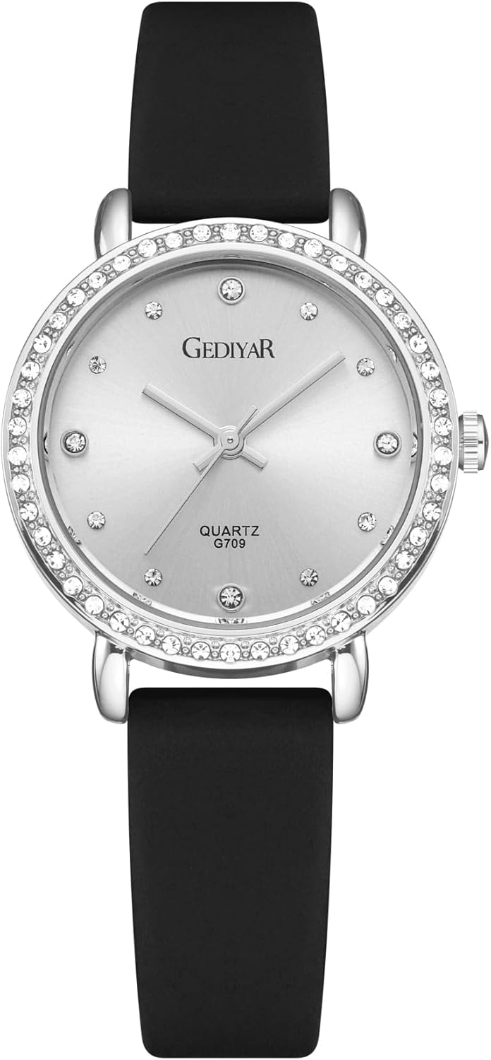 Women’s Quartz Watch for Ladies Female Bling Rhinestone Variety Colors Silicon Jelly Colorful Casual Dress Waterproof Analog Lady Wrist Watches Women’s Quartz Watch for Ladies Female Bling Rhinestone Variety Colors Silicon Jelly Colorful Casual Dress Waterproof Analog Lady Wrist Watches
