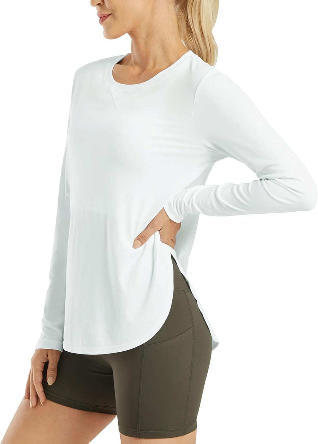G4Free Women’s UPF 50+ UV Shirts Long Sleeve Workout Sun Shirt Outdoor Gym Hiking Tops Quick Dry Lightweight G4Free Women’s UPF 50+ UV Shirts Long Sleeve Workout Sun Shirt Outdoor Gym Hiking Tops Quick Dry Lightweight