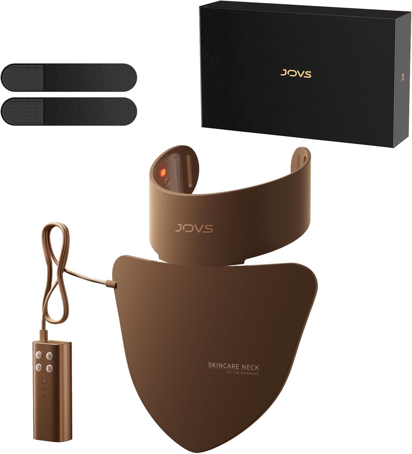 JOVS LED Neck & Chest Mask, LED Red Light Therapy for Neck, 66 LED Light Beams and 630nm Red Light Therapy for Neck Decollete Chest Body, Skin Care Device at Home and Travel JOVS LED Neck & Chest Mask, LED Red Light Therapy for Neck, 66 LED Light Beams and 630nm Red Light Therapy for Neck Decollete Chest Body, Skin Care Device at Home and Travel