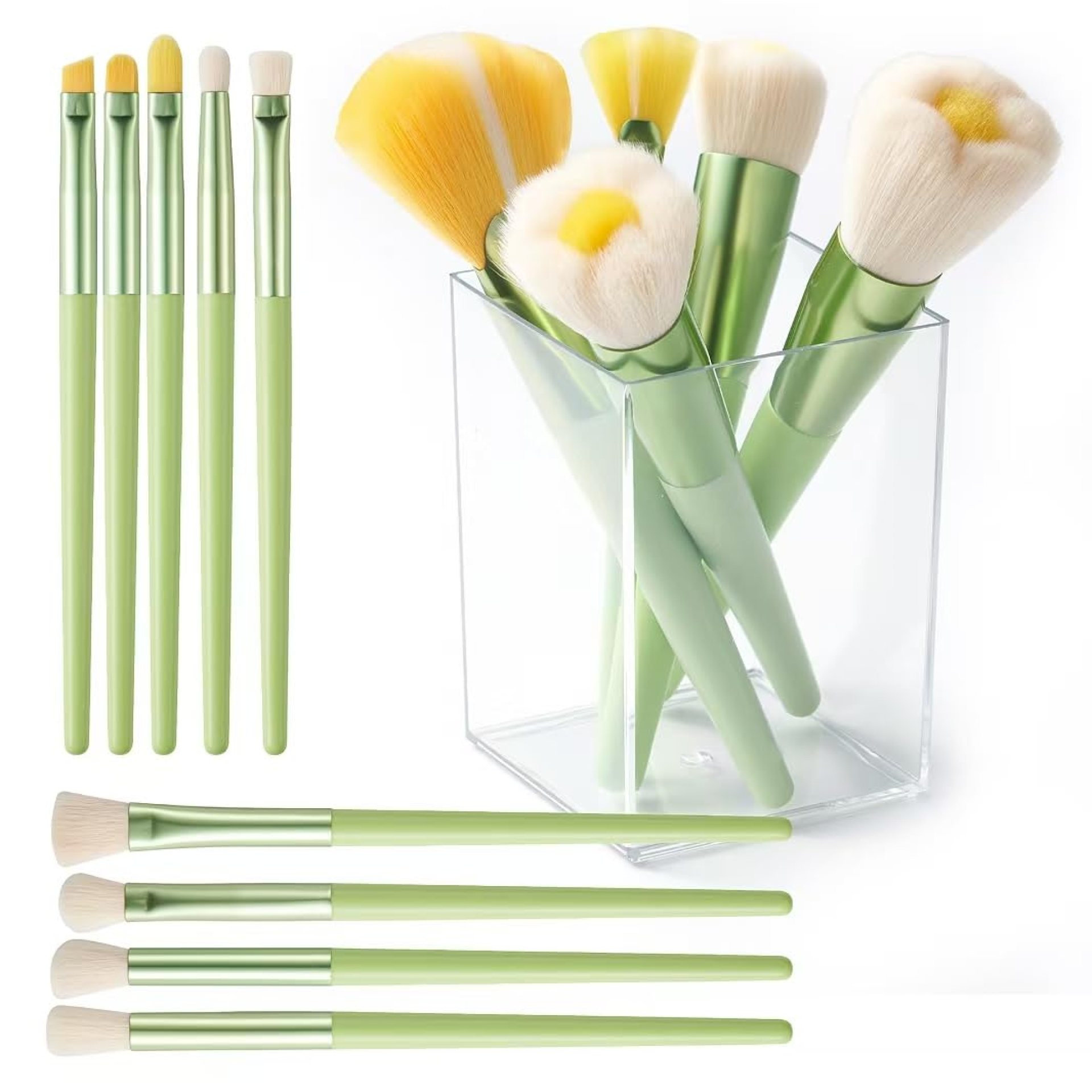 Cute Makeup Brushes for Girls, 14pcs Eye Detail Brush Set Premium Synthetic Super Soft Foundation Face Set with Blush Eyeshadow Lip Fan Brush for Teen Girls Women Cute Makeup Brushes for Girls, 14pcs Eye Detail Brush Set Premium Synthetic Super Soft Foundation Face Set with Blush Eyeshadow Lip Fan Brush for Teen Girls Women