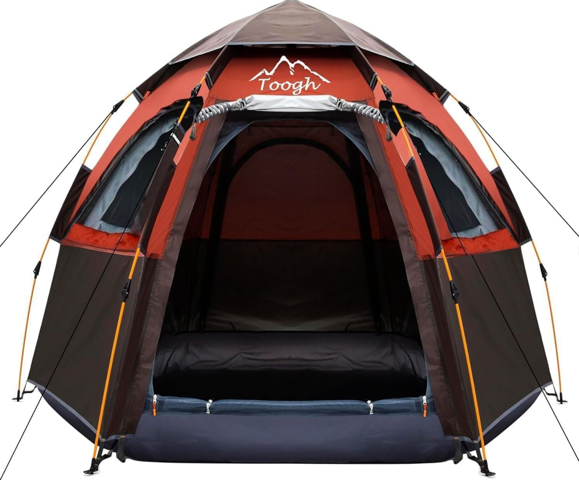 Camping Tent with Instant Setup, 2/3 Person Weatherproof Tent Easy Quick Set Up in 60 Seconds with Rainfly Backpack Tent for Family Camping & Hiking, Upgraded Ventilation,Center Height 66-inch Camping Tent with Instant Setup, 2/3 Person Weatherproof Tent Easy Quick Set Up in 60 Seconds with Rainfly Backpack Tent for Family Camping & Hiking, Upgraded Ventilation,Center Height 66-inch