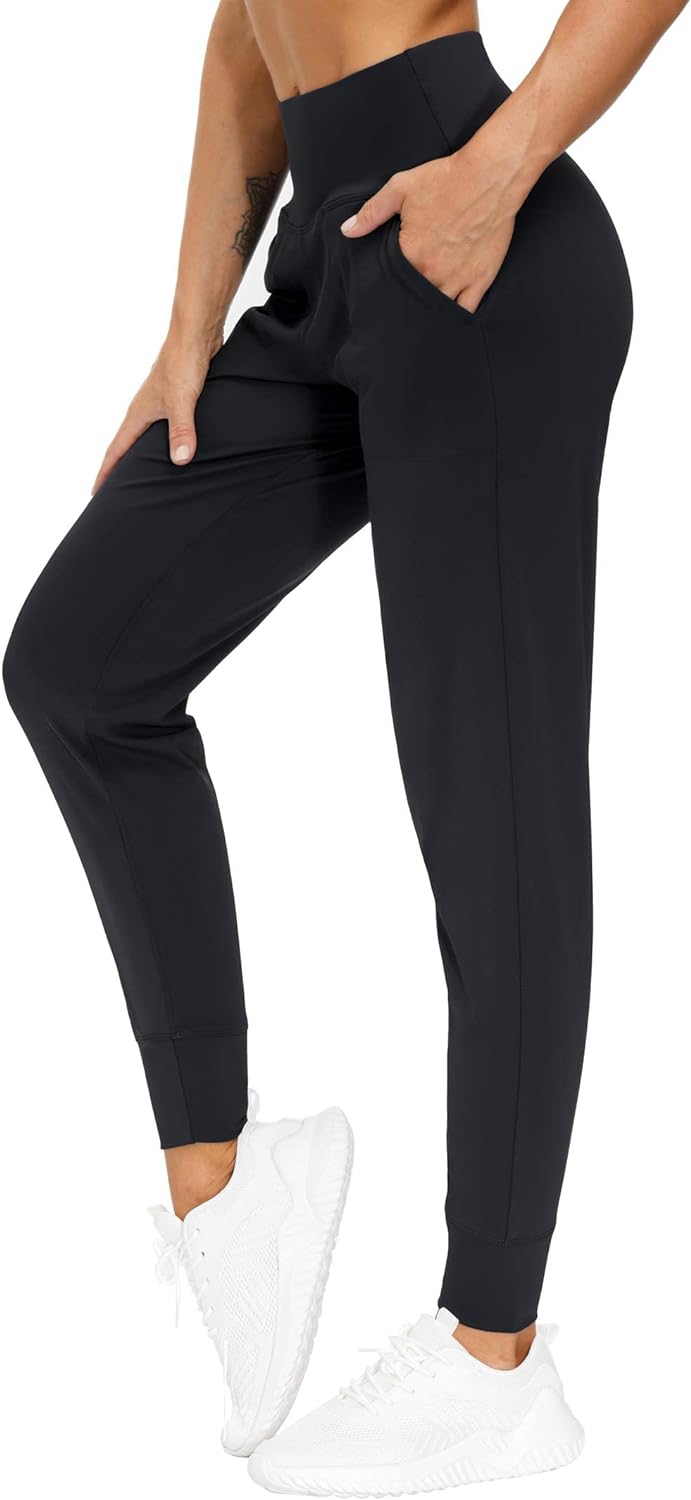 THE GYM PEOPLE Women’s Joggers Pants Lightweight Athletic Leggings Tapered Lounge Pants for Workout, Yoga, Running THE GYM PEOPLE Women’s Joggers Pants Lightweight Athletic Leggings Tapered Lounge Pants for Workout, Yoga, Running