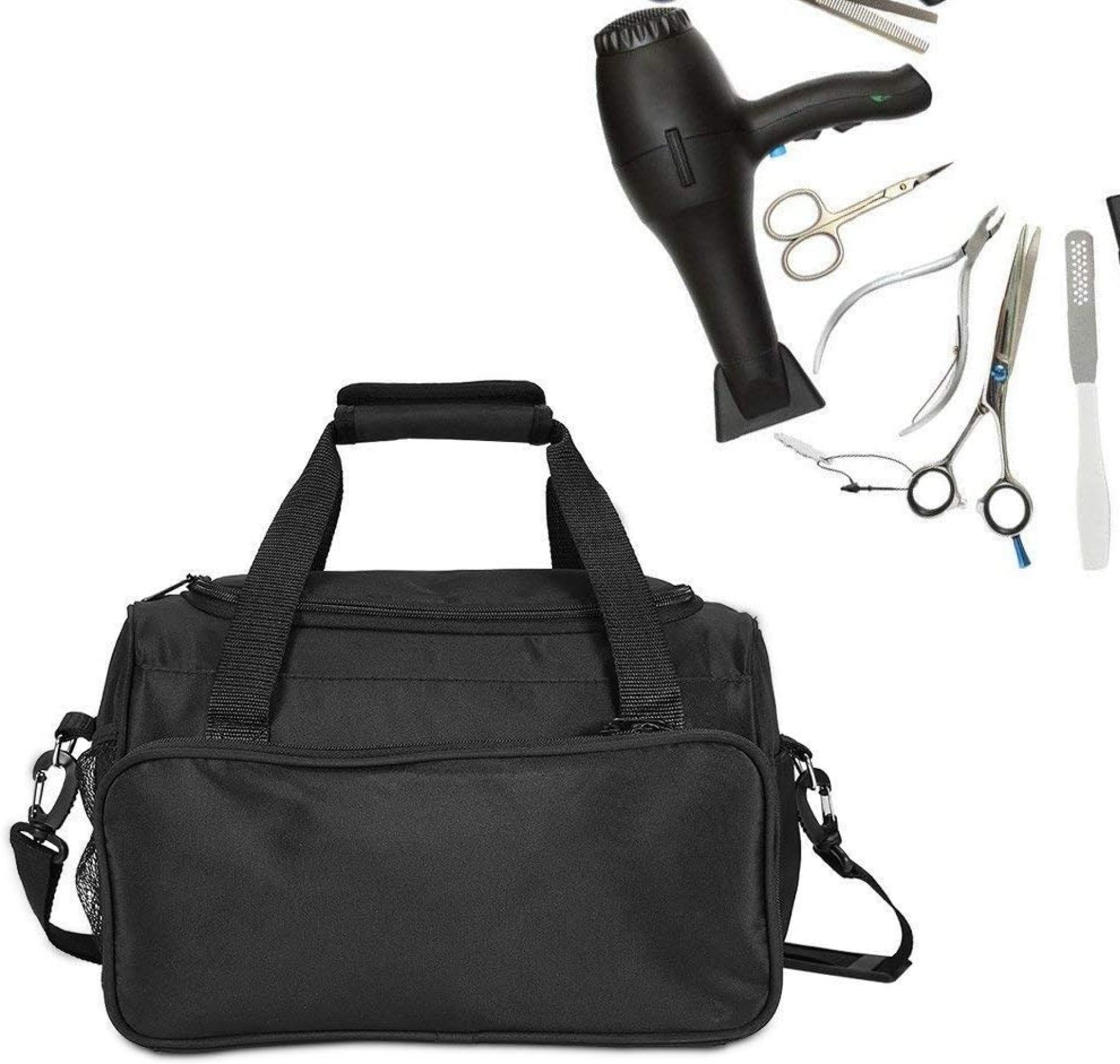 Hair Stylist Bag For Equipment,Hairdressing Tools Bag, Salon Barber Handbag Portable Scissors Comb Holder Hairstyling Case Travel Luggage Pouch Hair Stylist Bag For Equipment,Hairdressing Tools Bag, Salon Barber Handbag Portable Scissors Comb Holder Hairstyling Case Travel Luggage Pouch