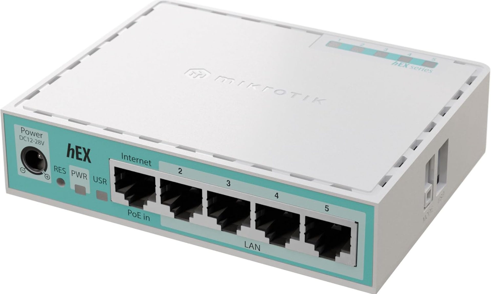 Mikrotik – hEX 5 Port Gigabit 512Mb RAM Router (E50UG) Mikrotik – hEX 5 Port Gigabit 512Mb RAM Router (E50UG)