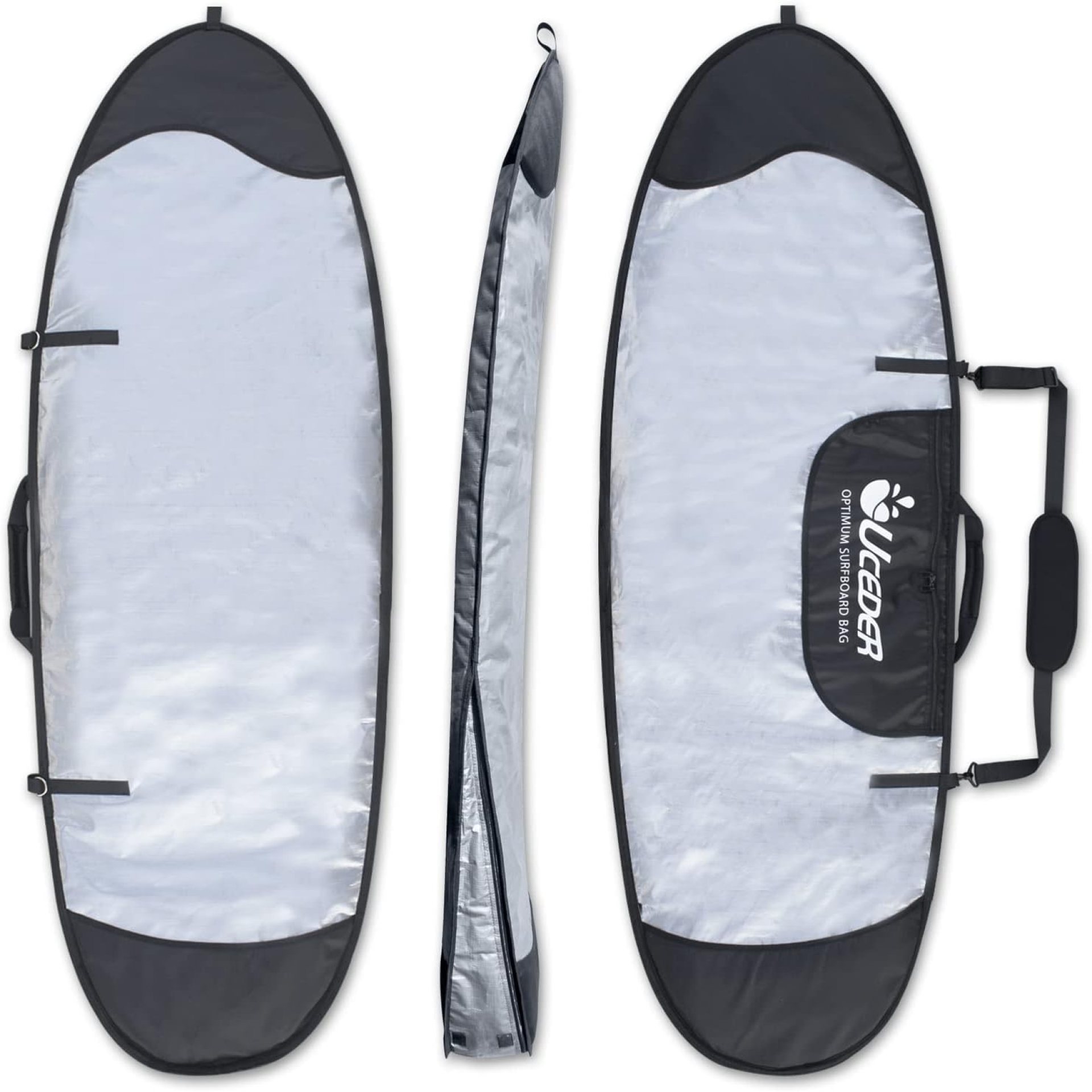 UCEDER Surfboard Cover and Surfboard Storage Bag for Outdoor Travel,5’0″-9’10” Surfboard Bag,Maximum Protection for Your Surfboard UCEDER Surfboard Cover and Surfboard Storage Bag for Outdoor Travel,5’0″-9’10” Surfboard Bag,Maximum Protection for Your Surfboard