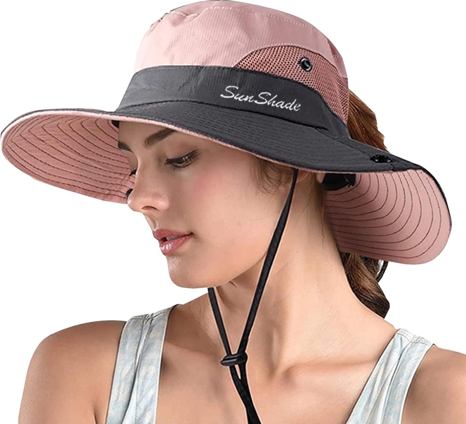 ZOORON Women’s Ponytail Safari Sun Hat,Wide Brim UV Protection Outdoor Bucket Hat,Foldable Beach Summer Fishing Hat ZOORON Women’s Ponytail Safari Sun Hat,Wide Brim UV Protection Outdoor Bucket Hat,Foldable Beach Summer Fishing Hat