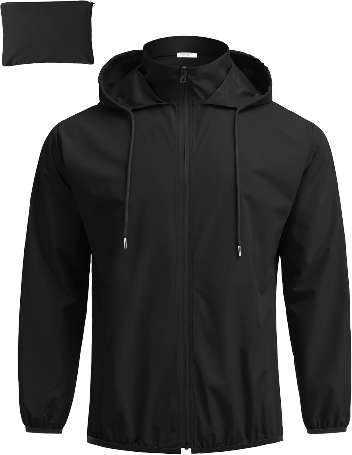 COOFANDY Men’s Packable Rain Jacket Lightweight Waterproof Raincoat with Hood Travel Hiking Golf Windbreaker COOFANDY Men’s Packable Rain Jacket Lightweight Waterproof Raincoat with Hood Travel Hiking Golf Windbreaker
