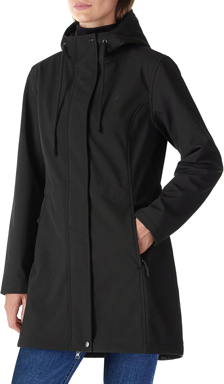 Outdoor Ventures Women’s Lightweight Waterproof Fleece Lined Hooded Softshell Rain Jacket, Warm Windbreaker Long Coat Outdoor Ventures Women’s Lightweight Waterproof Fleece Lined Hooded Softshell Rain Jacket, Warm Windbreaker Long Coat