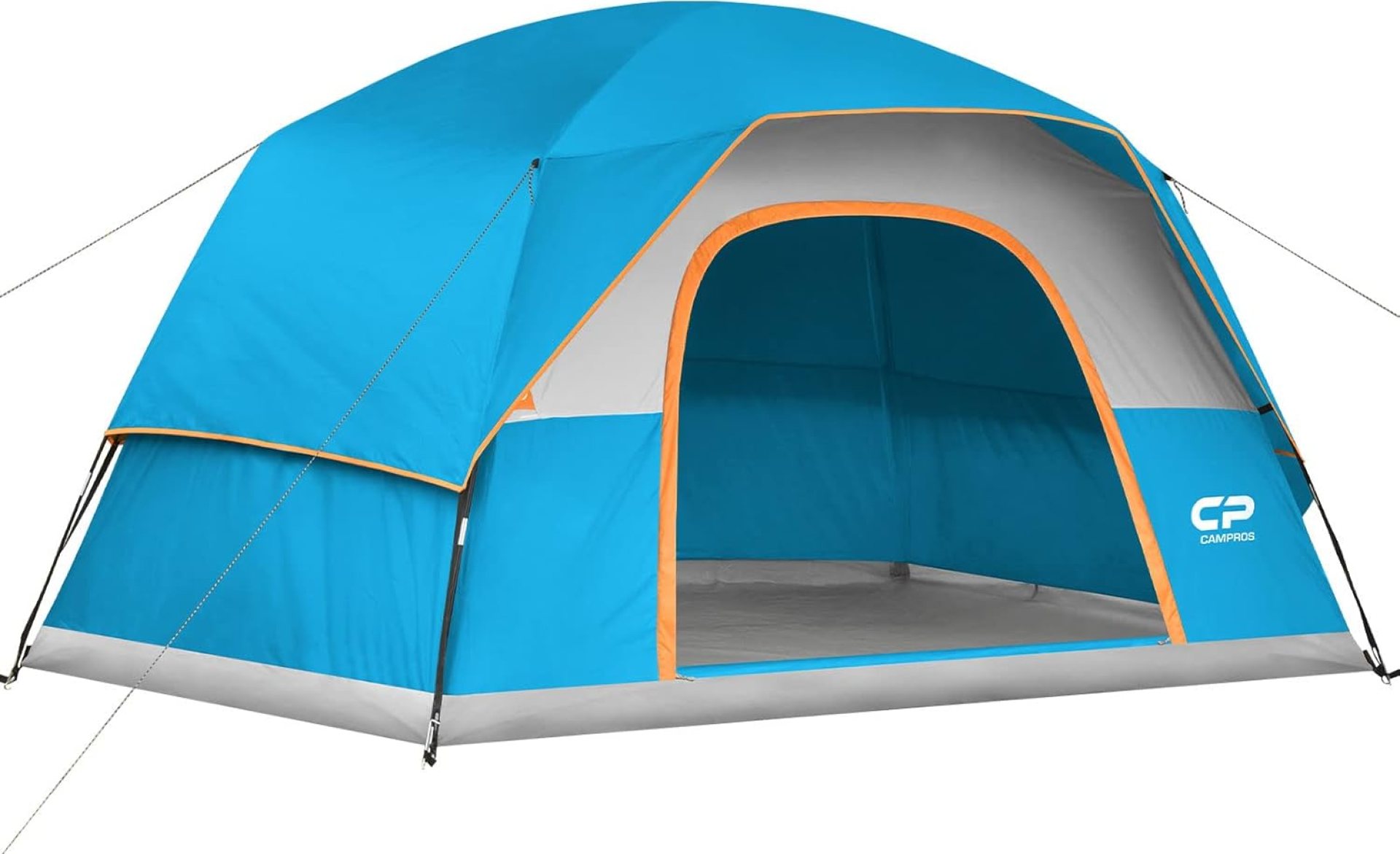 CAMPROS CP Tents for Camping 6 Person Waterproof Windproof Double Layer Family Camping Tent, Easy Setup Dome Tent with Large Mesh Windows & Wider Door for Outdoor Camping & Hiking CAMPROS CP Tents for Camping 6 Person Waterproof Windproof Double Layer Family Camping Tent, Easy Setup Dome Tent with Large Mesh Windows & Wider Door for Outdoor Camping & Hiking