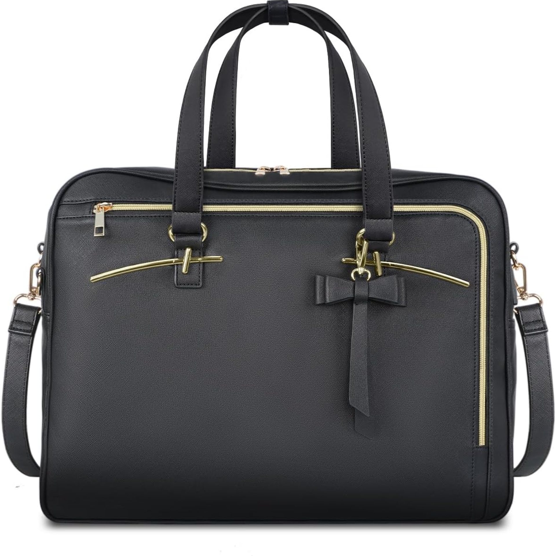 MATEIN 17.3 Inch Laptop Briefcase, Extra Large Convertible Briefcase Backpack for Women, Waterproof Laptop Bag for Work, 3 in 1 Shoulder Bag Computer Messenger Bag Gift for Business Office Lady, Black MATEIN 17.3 Inch Laptop Briefcase, Extra Large Convertible Briefcase Backpack for Women, Waterproof Laptop Bag for Work, 3 in 1 Shoulder Bag Computer Messenger Bag Gift for Business Office Lady, Black