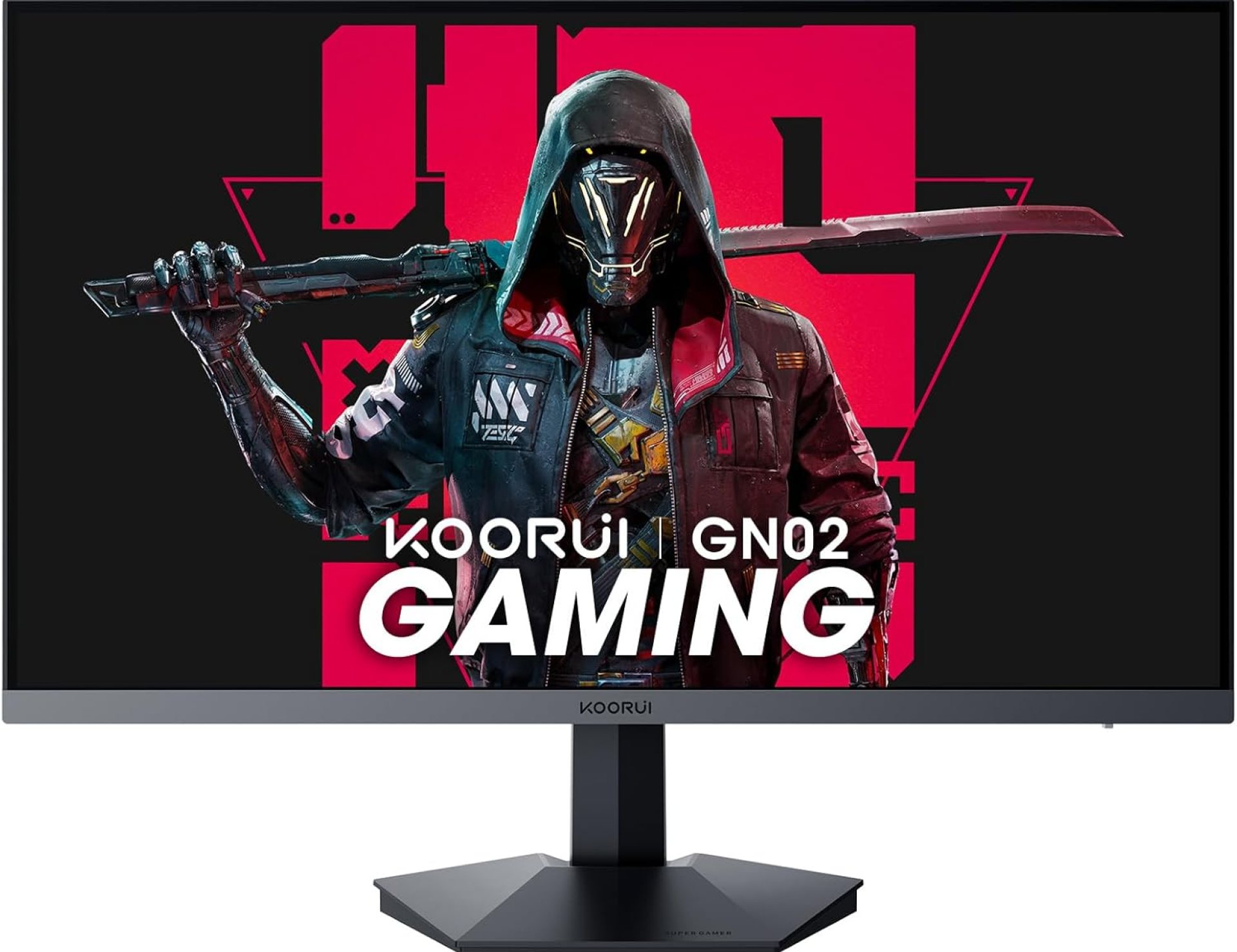 KOORUI 27 Inch Gaming Monitor 240hz, 1ms, FHD 1920×1080, 90% DCI-P3, 100% sRGB Color Gamut, Adaptive Sync Compatible, HDMI, DisplayPort, Black, GN02 KOORUI 27 Inch Gaming Monitor 240hz, 1ms, FHD 1920×1080, 90% DCI-P3, 100% sRGB Color Gamut, Adaptive Sync Compatible, HDMI, DisplayPort, Black, GN02