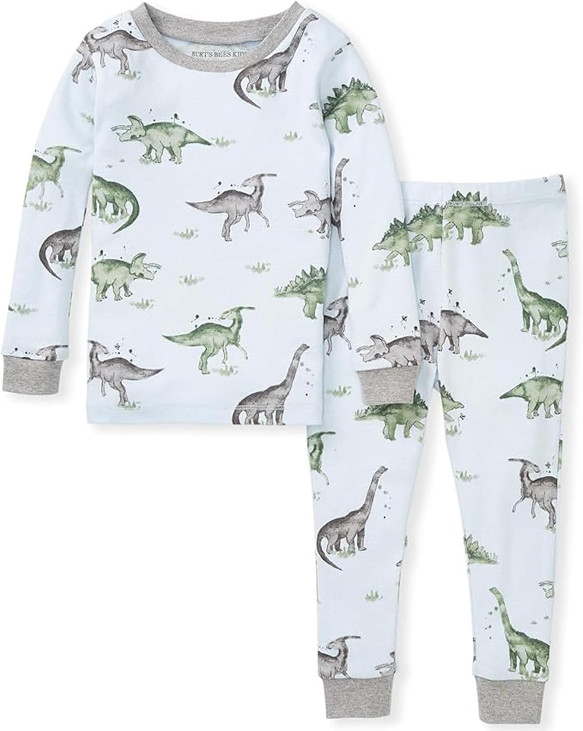 Burt’s Bees Baby Baby Boys’ Pajamas, 2-Piece Long Sleeve Tee and Long Pant Cotton PJ Set, Sizes for 12 Months to 12 Years Burt’s Bees Baby Baby Boys’ Pajamas, 2-Piece Long Sleeve Tee and Long Pant Cotton PJ Set, Sizes for 12 Months to 12 Years