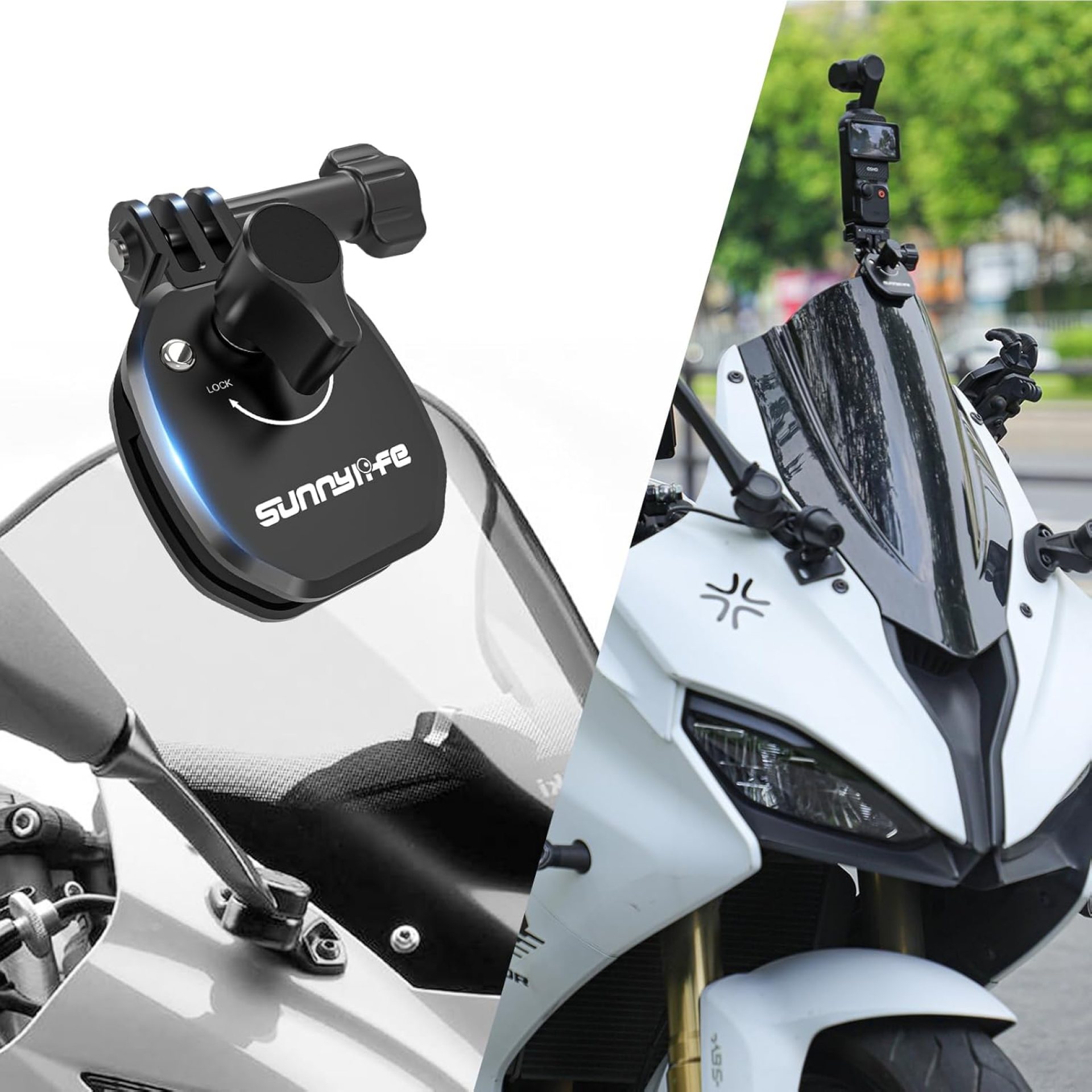 Action Camera Fixed Bracket Motorcycle Windshield Mount Compatible with Pocket 2/3 Insta 360 GO 3/3S/ Gopro Sports Cameras Freely Adjust Angles Mount for Electric Bikes Motorcycles Accessories Action Camera Fixed Bracket Motorcycle Windshield Mount Compatible with Pocket 2/3 Insta 360 GO 3/3S/ Gopro Sports Cameras Freely Adjust Angles Mount for Electric Bikes Motorcycles Accessories