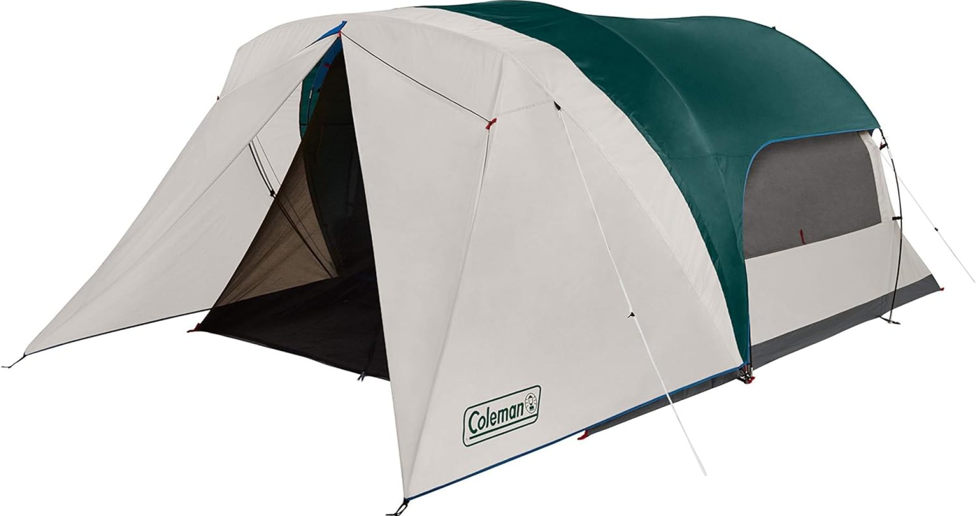 Coleman Cabin Camping Tent with Screened Porch, 4/6 Person Weatherproof Tent with Enclosed Screened Porch Option, Includes Rainfly, Carry Bag, Extra Storage, and 10 Minute Setup Coleman Cabin Camping Tent with Screened Porch, 4/6 Person Weatherproof Tent with Enclosed Screened Porch Option, Includes Rainfly, Carry Bag, Extra Storage, and 10 Minute Setup