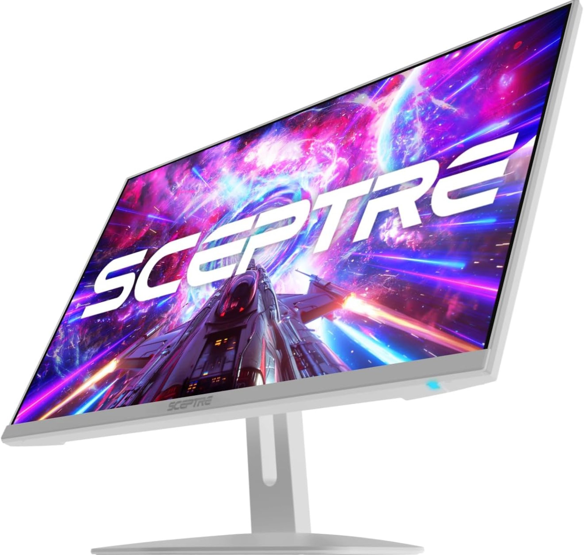 Sceptre 24.5-inch Snow-White Eye-Care Gaming Monitor DisplayPort HDMI USB Type-C up to 180Hz, Build-in Speakers (E255B-FW100TW) Sceptre 24.5-inch Snow-White Eye-Care Gaming Monitor DisplayPort HDMI USB Type-C up to 180Hz, Build-in Speakers (E255B-FW100TW)