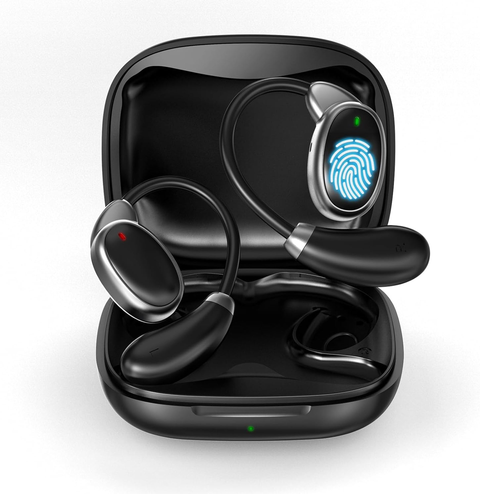AI Language Translator Earbuds, OWS Real-Time 3-in-1 Translation Earbuds 144 Languages & Accents, Translation Device for Travel Business Learning, Black AI Language Translator Earbuds, OWS Real-Time 3-in-1 Translation Earbuds 144 Languages & Accents, Translation Device for Travel Business Learning, Black