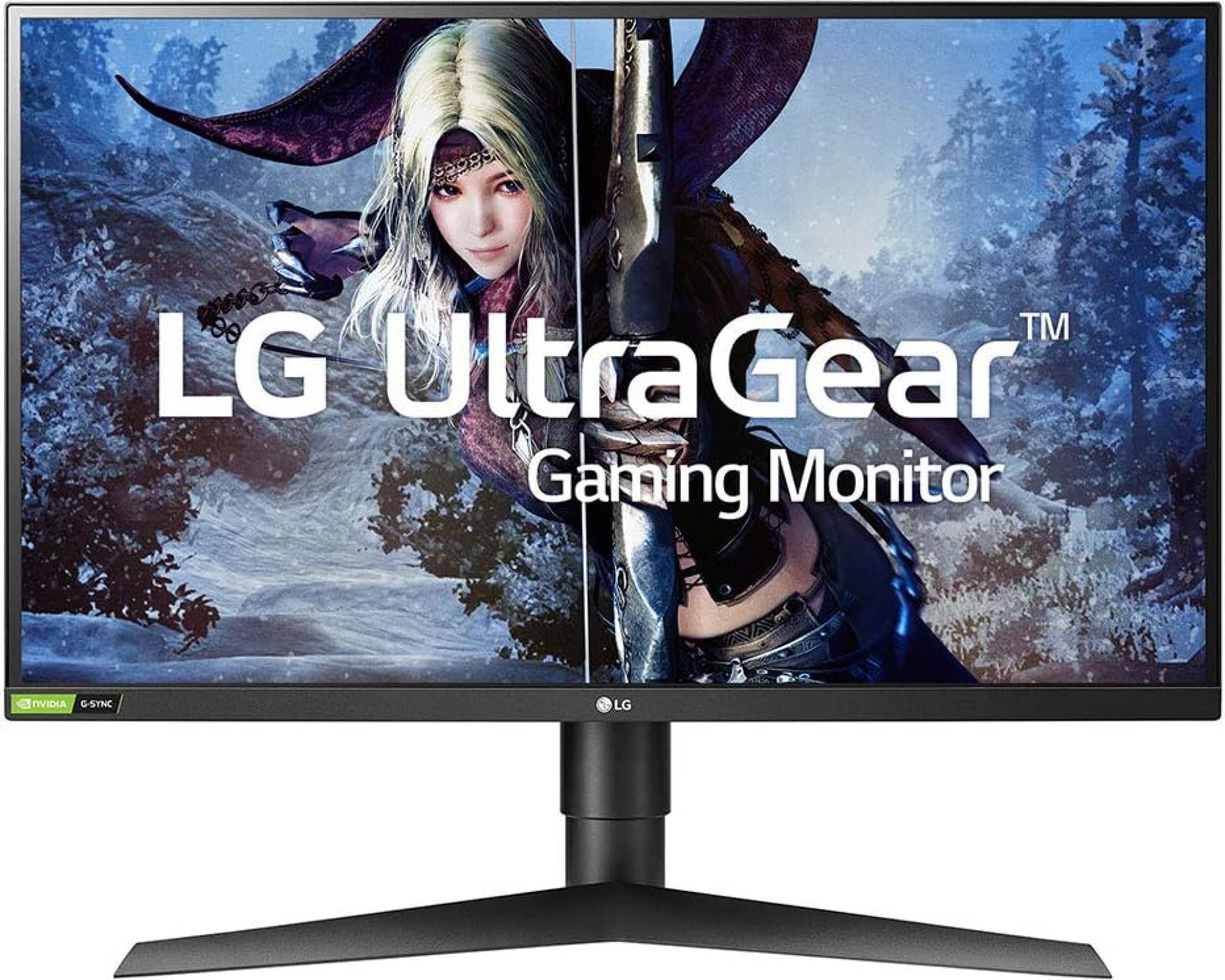 LG UltraGear QHD 27-Inch Gaming Monitor 27GL850-B, Nano IPS 1ms (GtG) with HDR 10 Compatibility and NVIDIA G-SYNC, 144Hz, Black LG UltraGear QHD 27-Inch Gaming Monitor 27GL850-B, Nano IPS 1ms (GtG) with HDR 10 Compatibility and NVIDIA G-SYNC, 144Hz, Black