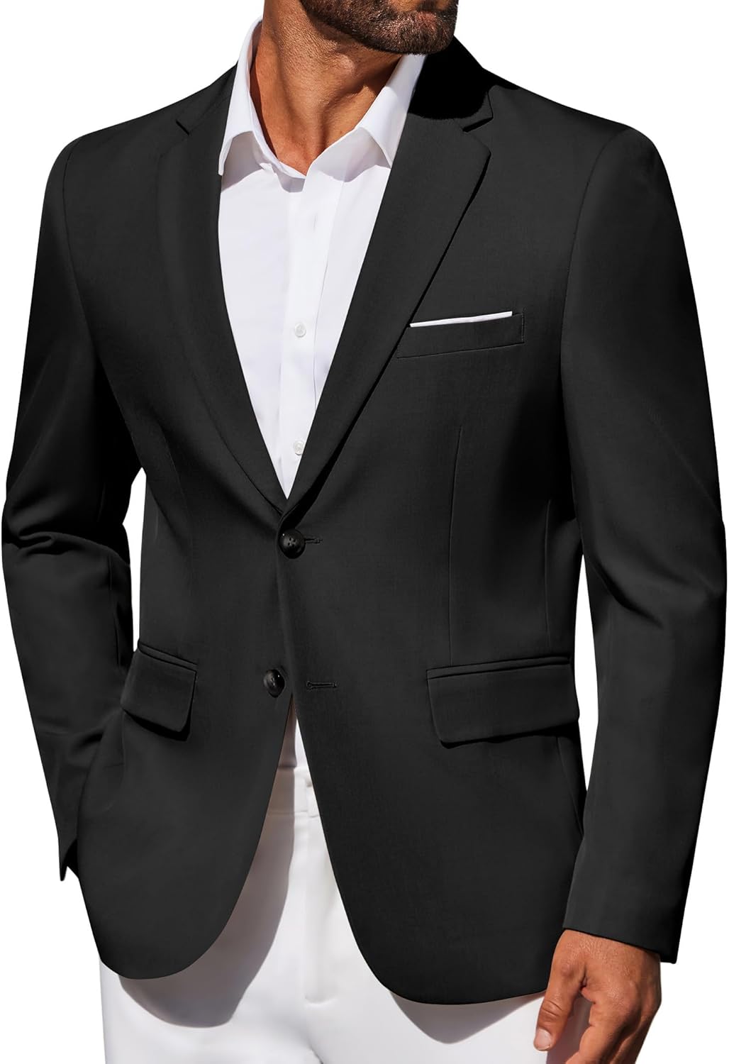 COOFANDY Men’s Blazer Business Suit Jacket Slim Fit Two Button Casual Sport Coats COOFANDY Men’s Blazer Business Suit Jacket Slim Fit Two Button Casual Sport Coats