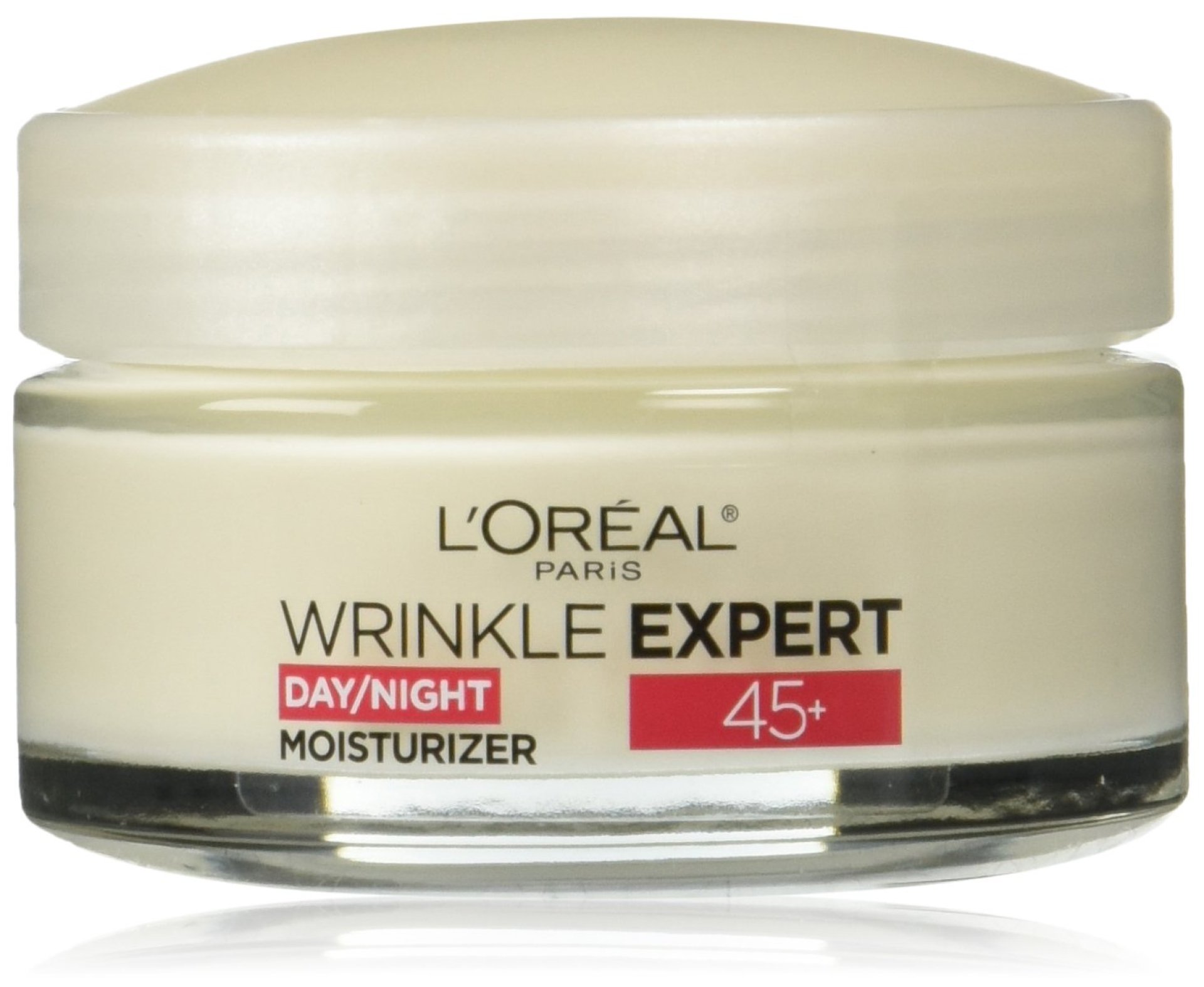 L’Oreal Paris Wrinkle Expert 45+ Anti-Aging Face Moisturizer with Retino-Peptide, Non-Greasy, Suitable for Sensitive Skin, 1.7 fl. Oz L’Oreal Paris Wrinkle Expert 45+ Anti-Aging Face Moisturizer with Retino-Peptide, Non-Greasy, Suitable for Sensitive Skin, 1.7 fl. Oz