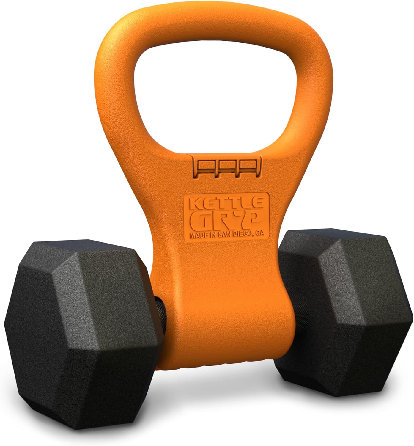 KETTLE GRYP – The Original – As Seen on SHARK TANK! Converts Your Dumbbells Into Kettlebells – Made in the USA – Dumbbell Grip Handle KETTLE GRYP – The Original – As Seen on SHARK TANK! Converts Your Dumbbells Into Kettlebells – Made in the USA – Dumbbell Grip Handle