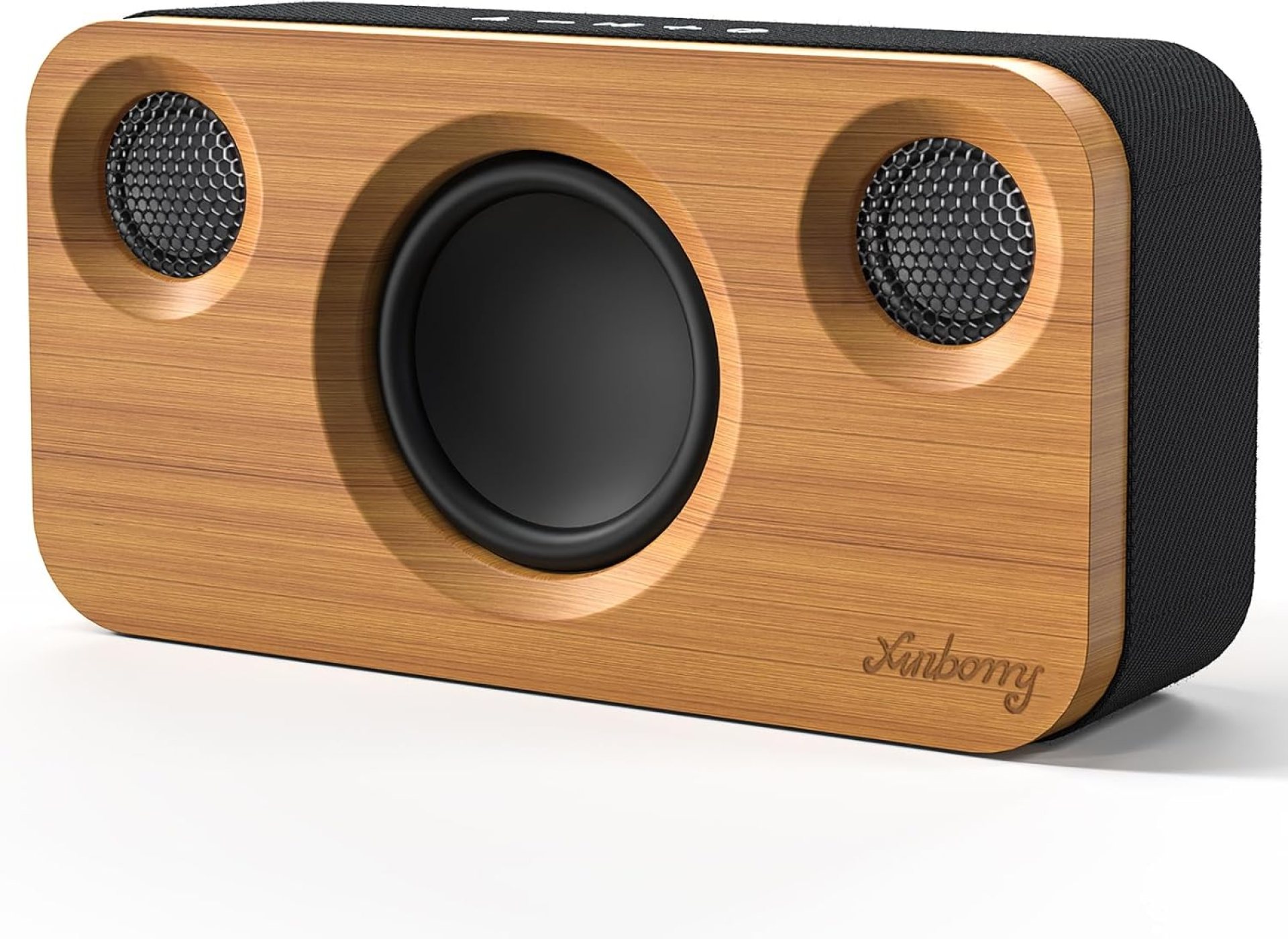 Bluetooth Speaker with Deep Bass, 40W(Peak) Wireless Portable Speaker with TWS, AUX, TF Card, Stereo Sound Wood Home Audio Sync up to 100 Bluetooth 5.3 Speakers For Home Party, Outdoor Camping Bluetooth Speaker with Deep Bass, 40W(Peak) Wireless Portable Speaker with TWS, AUX, TF Card, Stereo Sound Wood Home Audio Sync up to 100 Bluetooth 5.3 Speakers For Home Party, Outdoor Camping
