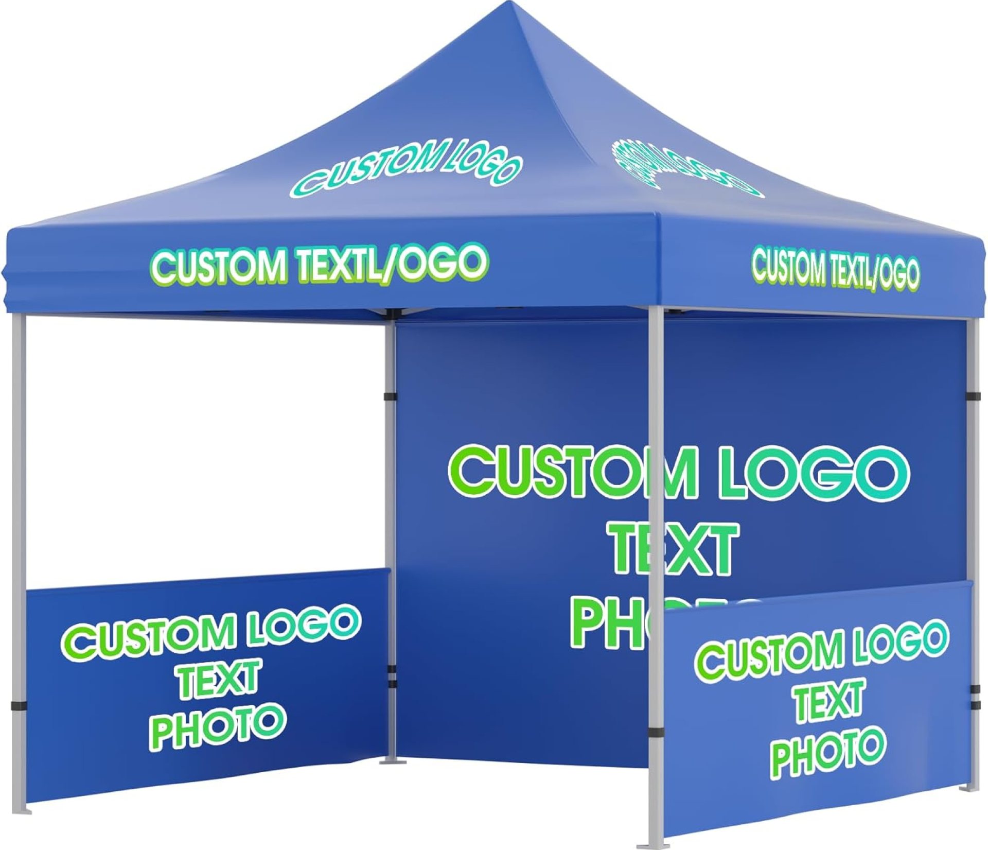 Custom Canopy Tent 10×10 with Logo, Personalized Pop Up Canopy Tent for Outdoor Events Business, Water Repellent 600D Polyester Fiber Fabric, Outdoor Events Advertising Tent with Optional Walls Custom Canopy Tent 10×10 with Logo, Personalized Pop Up Canopy Tent for Outdoor Events Business, Water Repellent 600D Polyester Fiber Fabric, Outdoor Events Advertising Tent with Optional Walls