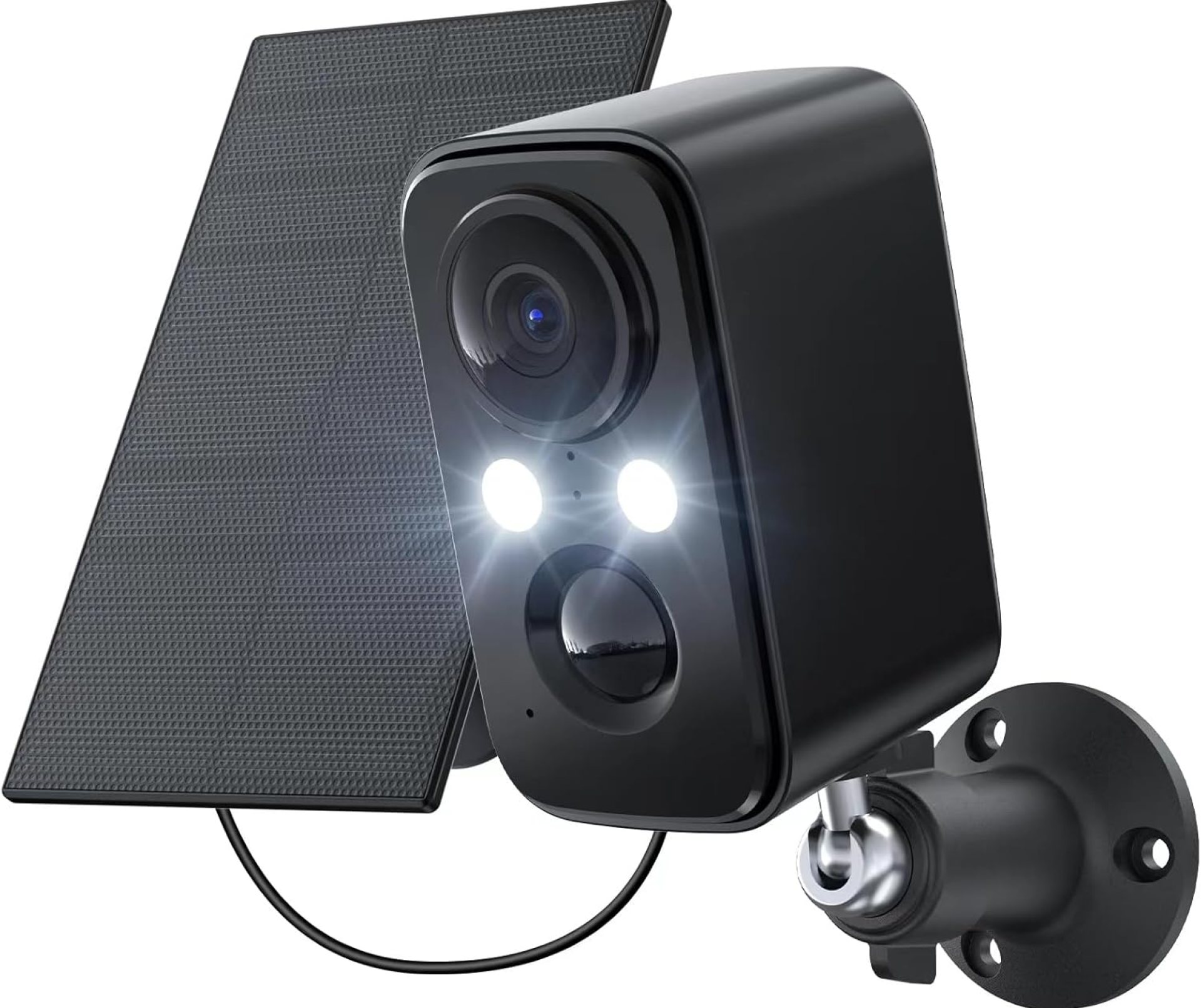 Security Cameras Wireless Outdoor: Cameras for Home Security WiFi Camera with Solar Panel Battery Powered Surveillance System Kit Motion Sensor Alarm Floodlight Night Vision IP66 Waterproof Security Cameras Wireless Outdoor: Cameras for Home Security WiFi Camera with Solar Panel Battery Powered Surveillance System Kit Motion Sensor Alarm Floodlight Night Vision IP66 Waterproof