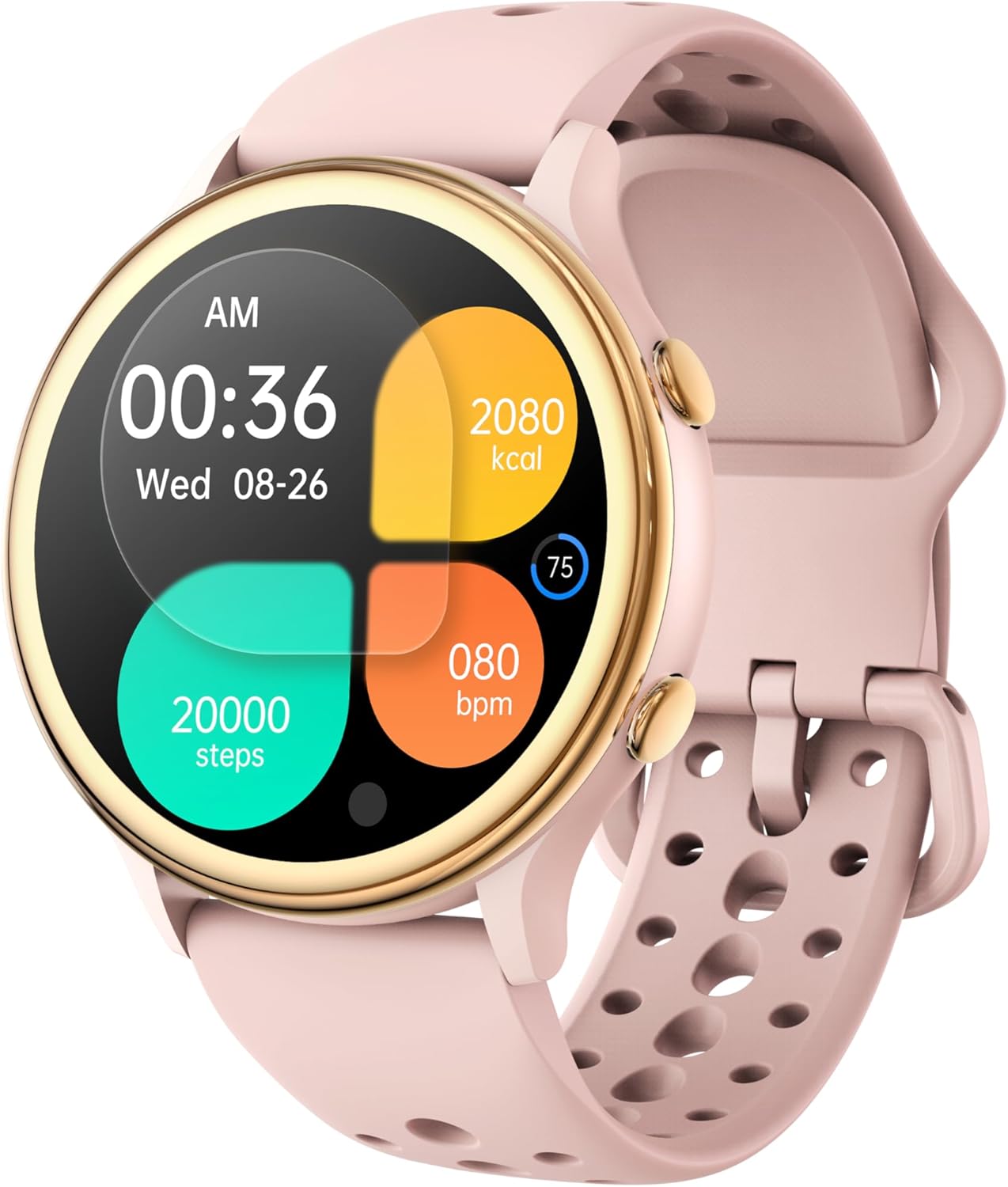 Smart Watches for Women, Fitness Tracker with Heart Rate & SpO2 Monitor, IP67 Waterproof Activity Tracker for Men & Women, Smart Sports Watch for Android & iOS (Pink) Smart Watches for Women, Fitness Tracker with Heart Rate & SpO2 Monitor, IP67 Waterproof Activity Tracker for Men & Women, Smart Sports Watch for Android & iOS (Pink)