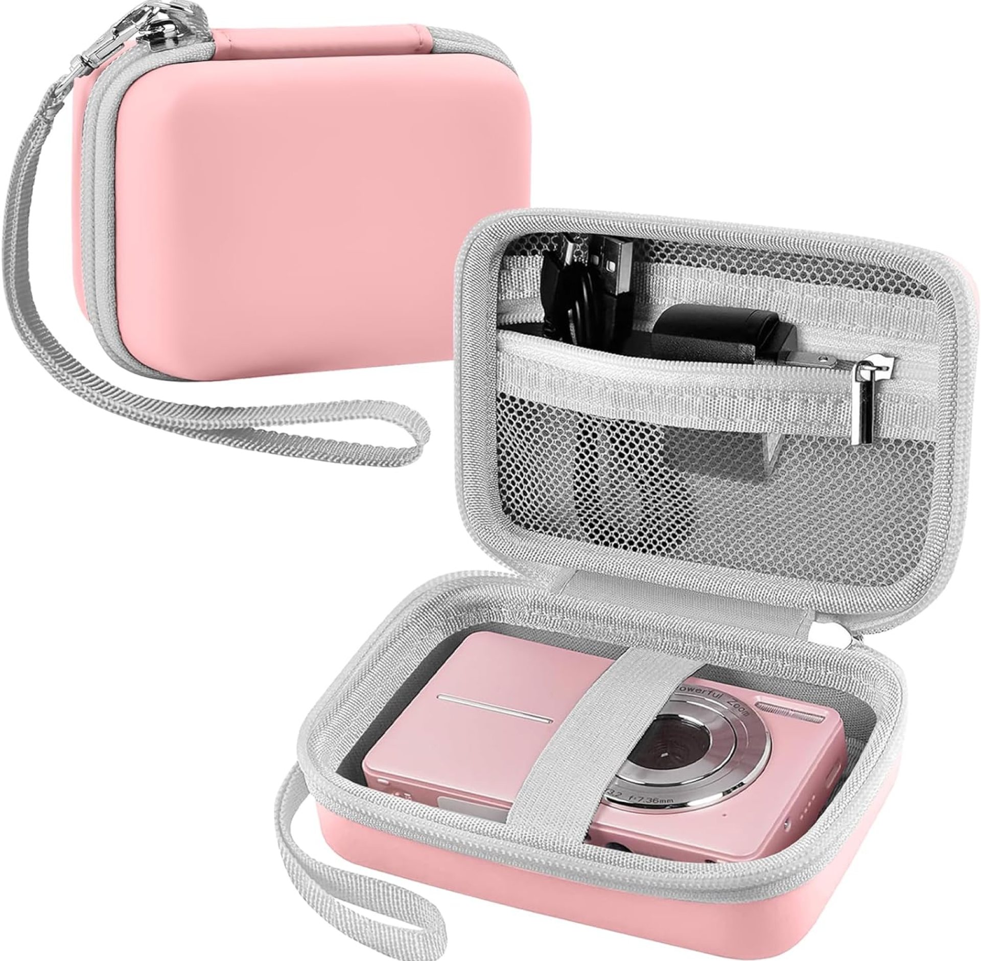Leayjeen Digital Camera Case Compatible with Lecran/CAMKORY/IWEUKJLO/VAHOIALD/uikicon/jckduhan/akjjhfue FHD 1080P 44MP Point Digital Camera,Compact Digital Camera for Teens and Kids-Pink(Case Only) Leayjeen Digital Camera Case Compatible with Lecran/CAMKORY/IWEUKJLO/VAHOIALD/uikicon/jckduhan/akjjhfue FHD 1080P 44MP Point Digital Camera,Compact Digital Camera for Teens and Kids-Pink(Case Only)