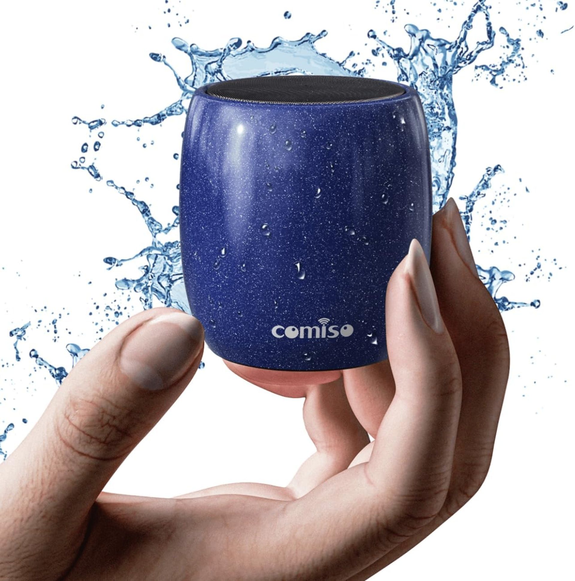 Small Speaker, Bluetooth Speaker with 360°HD Stereo Sound and Robust Bass, Mini Speakers with Hands-Free Call, IP67 Waterproof, Portable Speakers for Shower, Room, Car, Trip, Ideal Gift for Men, Women Small Speaker, Bluetooth Speaker with 360°HD Stereo Sound and Robust Bass, Mini Speakers with Hands-Free Call, IP67 Waterproof, Portable Speakers for Shower, Room, Car, Trip, Ideal Gift for Men, Women