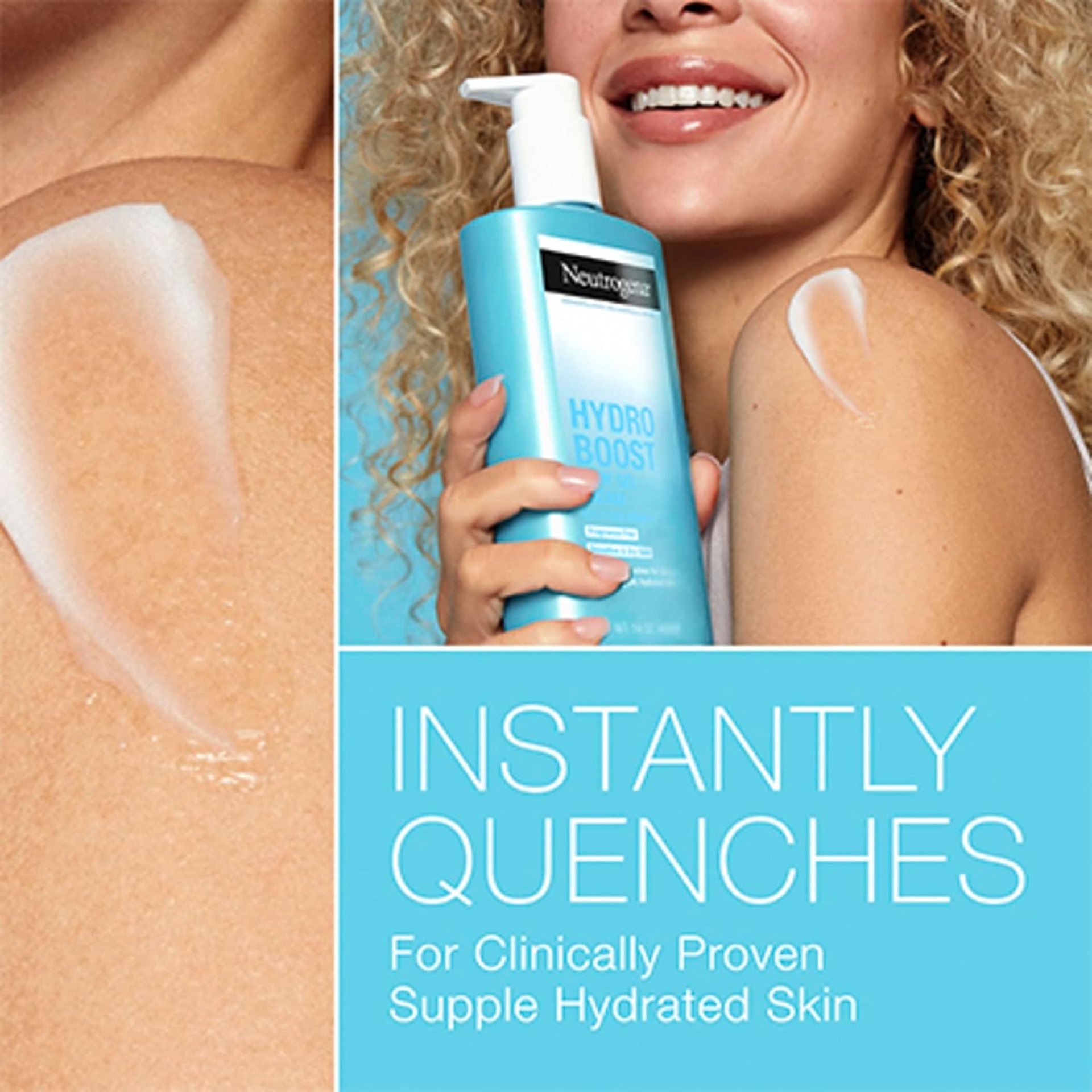 Neutrogena Hydro Boost Body Moisturizing Gel Cream with Hyaluronic Acid, Non-Greasy & Fast Absorbing, Lightweight Hydrating Body Lotion for Normal to Dry Skin, Fragrance-Free, 16 oz (Pack of 2) Neutrogena Hydro Boost Body Moisturizing Gel Cream with Hyaluronic Acid, Non-Greasy & Fast Absorbing, Lightweight Hydrating Body Lotion for Normal to Dry Skin, Fragrance-Free, 16 oz (Pack of 2)