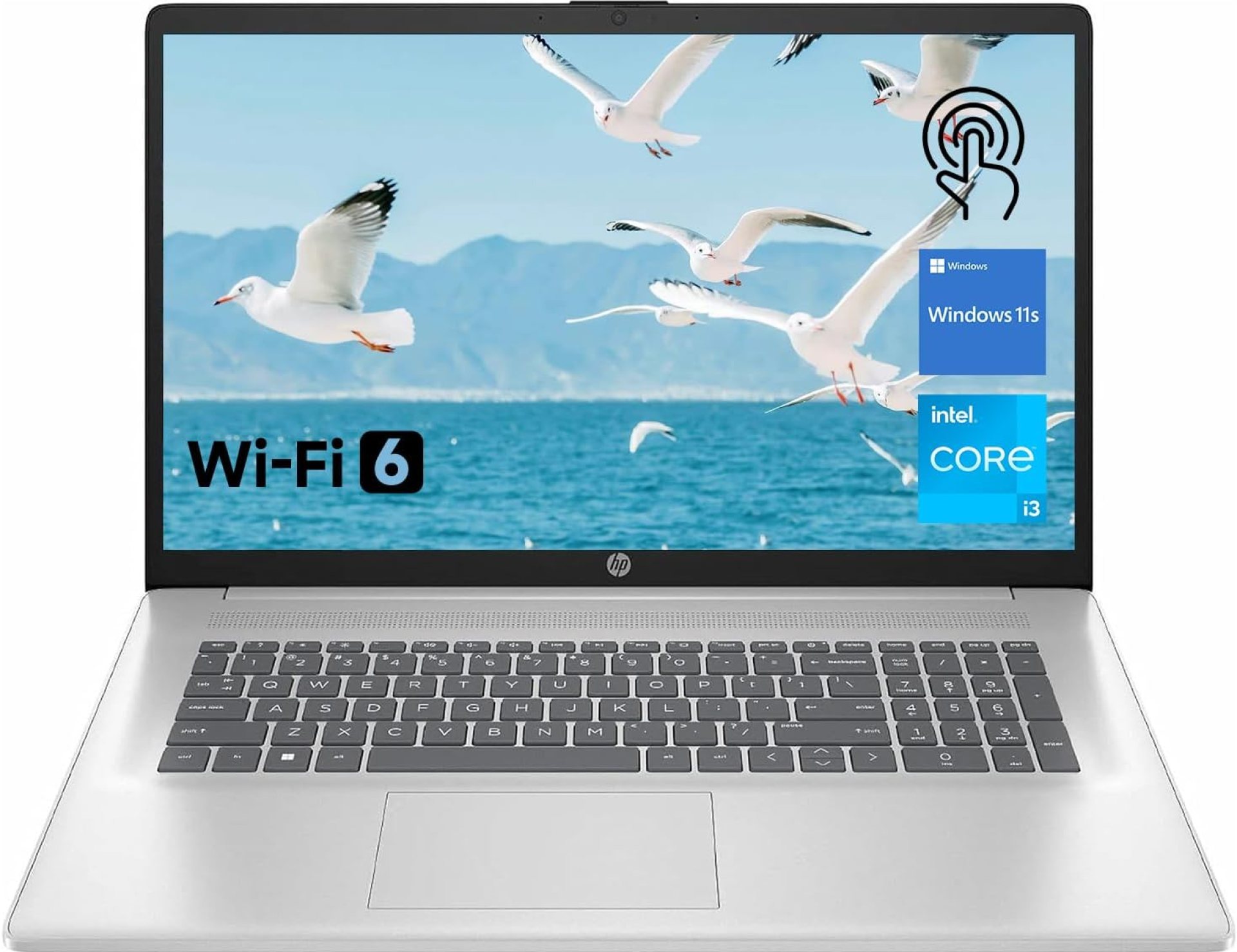 HP Premium 17.3″ Touchscreen Laptop, 8-Cores Intel Core i3-N305, 32GB RAM, 128GB eMMC + 1TB SSD, Webcam, HDMI, Wi-Fi 6, Windows 11 S, Silver HP Premium 17.3″ Touchscreen Laptop, 8-Cores Intel Core i3-N305, 32GB RAM, 128GB eMMC + 1TB SSD, Webcam, HDMI, Wi-Fi 6, Windows 11 S, Silver