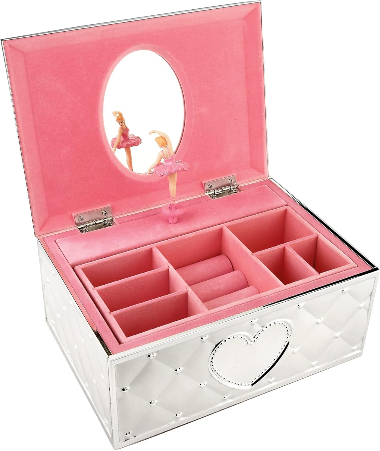 Lenox 6205231 Childhood Memories Musical Ballerina Jewelry Box, Metallic Lenox 6205231 Childhood Memories Musical Ballerina Jewelry Box, Metallic