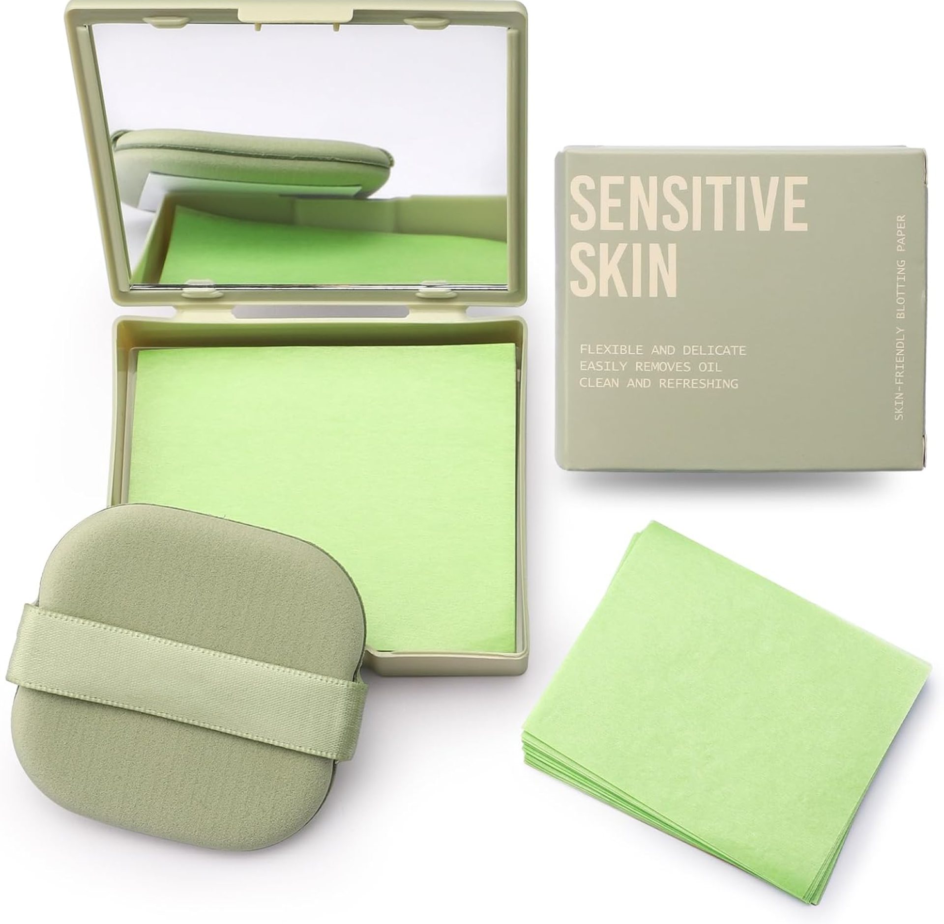 Erinde Oil Blotting Sheets for Face with Mirror and Puff, 200 Sheets Oil Blotting Paper for Oily Skin, Face Oil Absorbing Sheet, Natural Oil Control Film, Absorb Excess Oil, Makeup Friendly Erinde Oil Blotting Sheets for Face with Mirror and Puff, 200 Sheets Oil Blotting Paper for Oily Skin, Face Oil Absorbing Sheet, Natural Oil Control Film, Absorb Excess Oil, Makeup Friendly