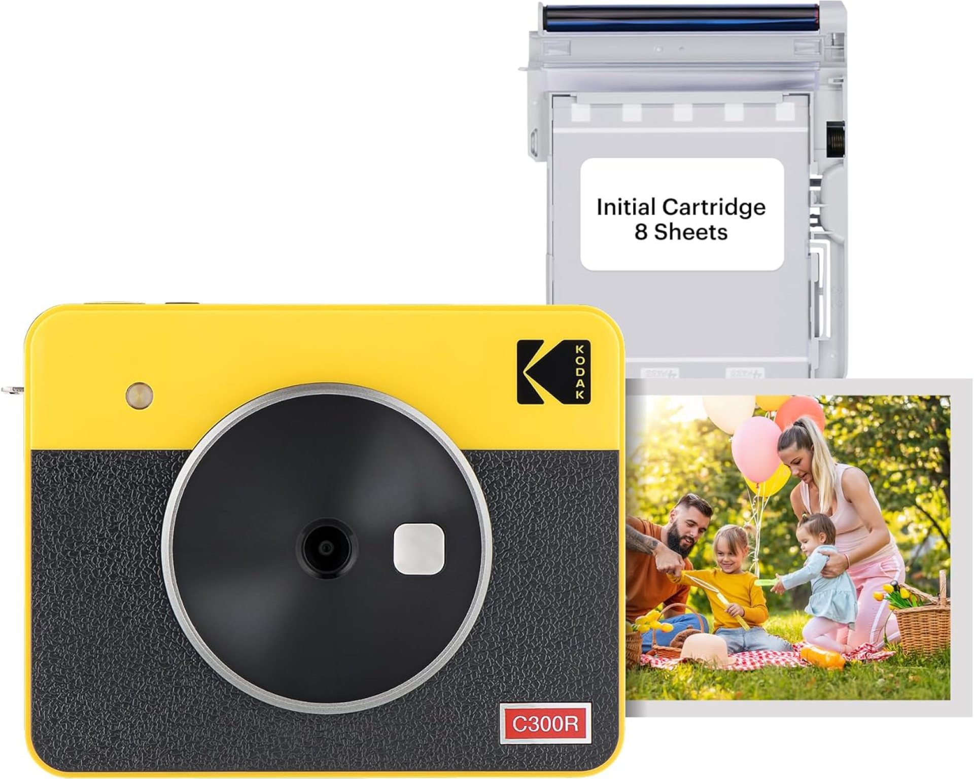 KODAK Mini Shot 3 Retro 4PASS 2-in-1 Instant Digital Camera and Photo Printer (3×3 inches) KODAK Mini Shot 3 Retro 4PASS 2-in-1 Instant Digital Camera and Photo Printer (3×3 inches)