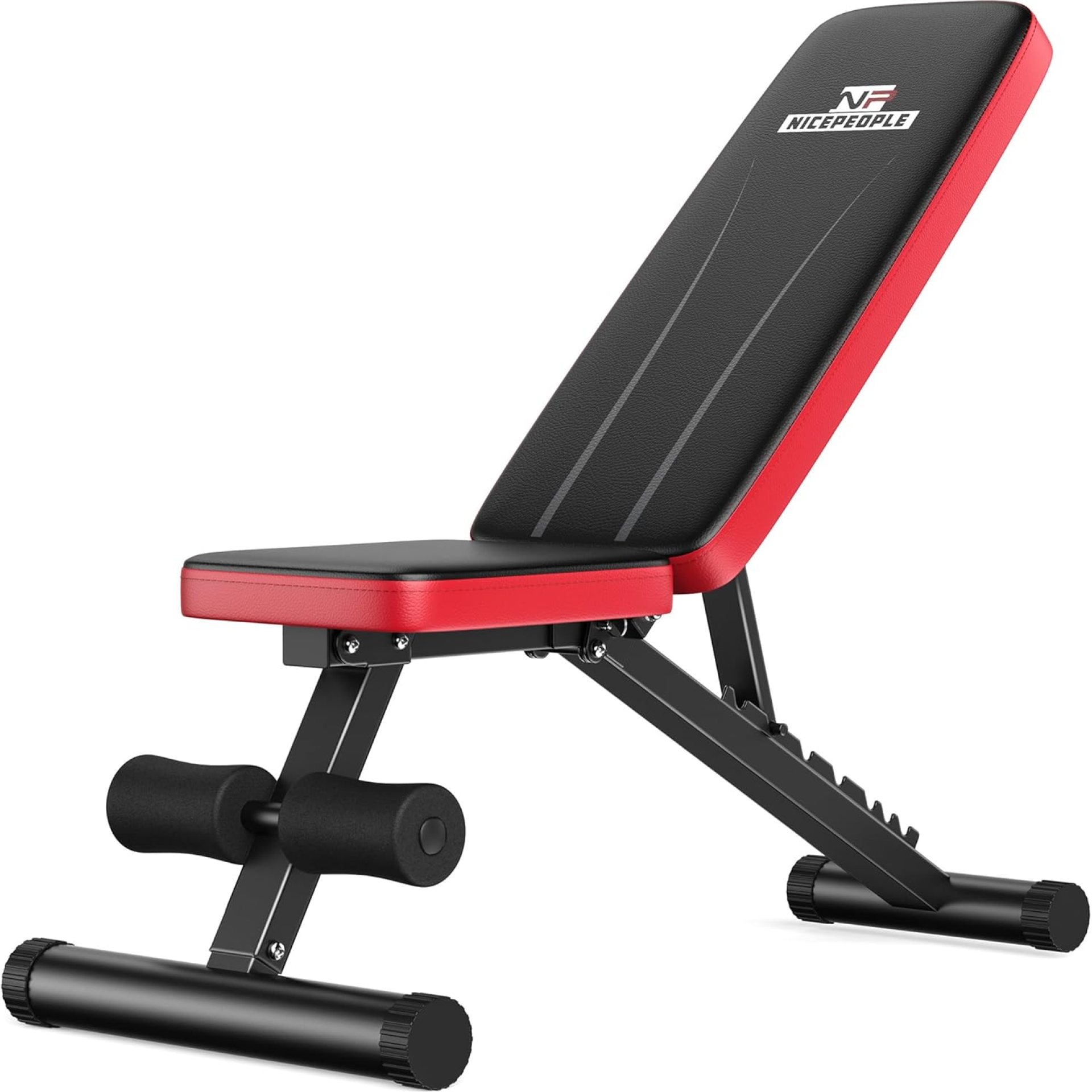Basic Weight Bench for Home Gym, Foldable Workout Bench with 8 Backrests, 660LBS Weight Capacity Adjustable Bench Basic Weight Bench for Home Gym, Foldable Workout Bench with 8 Backrests, 660LBS Weight Capacity Adjustable Bench
