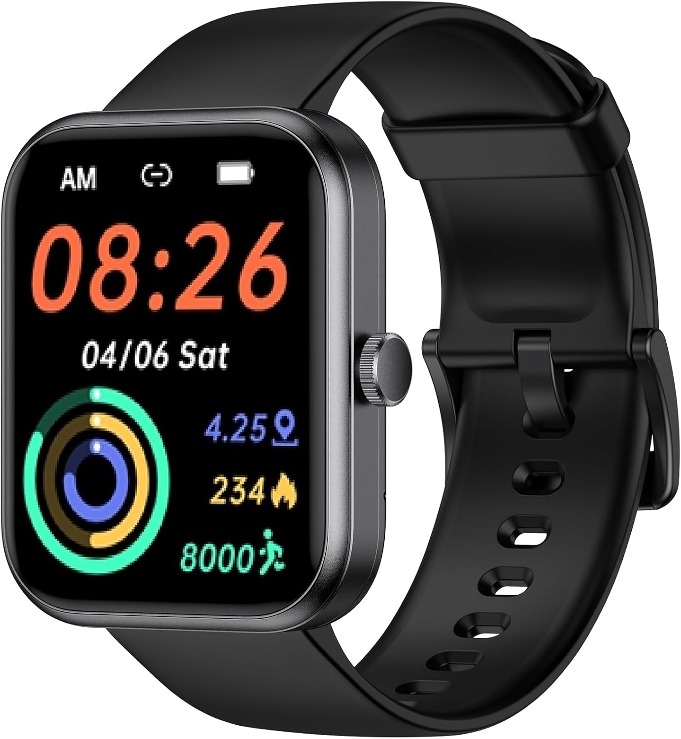 Smart Watch with 45 mm Touchscreen, Heart Rate Monitor, Blood Oxygen, Sleep Tracking Fitness Watch IP68 Waterproof Smartwatch for Women Men Compatible with Android iOS Smart Watch with 45 mm Touchscreen, Heart Rate Monitor, Blood Oxygen, Sleep Tracking Fitness Watch IP68 Waterproof Smartwatch for Women Men Compatible with Android iOS