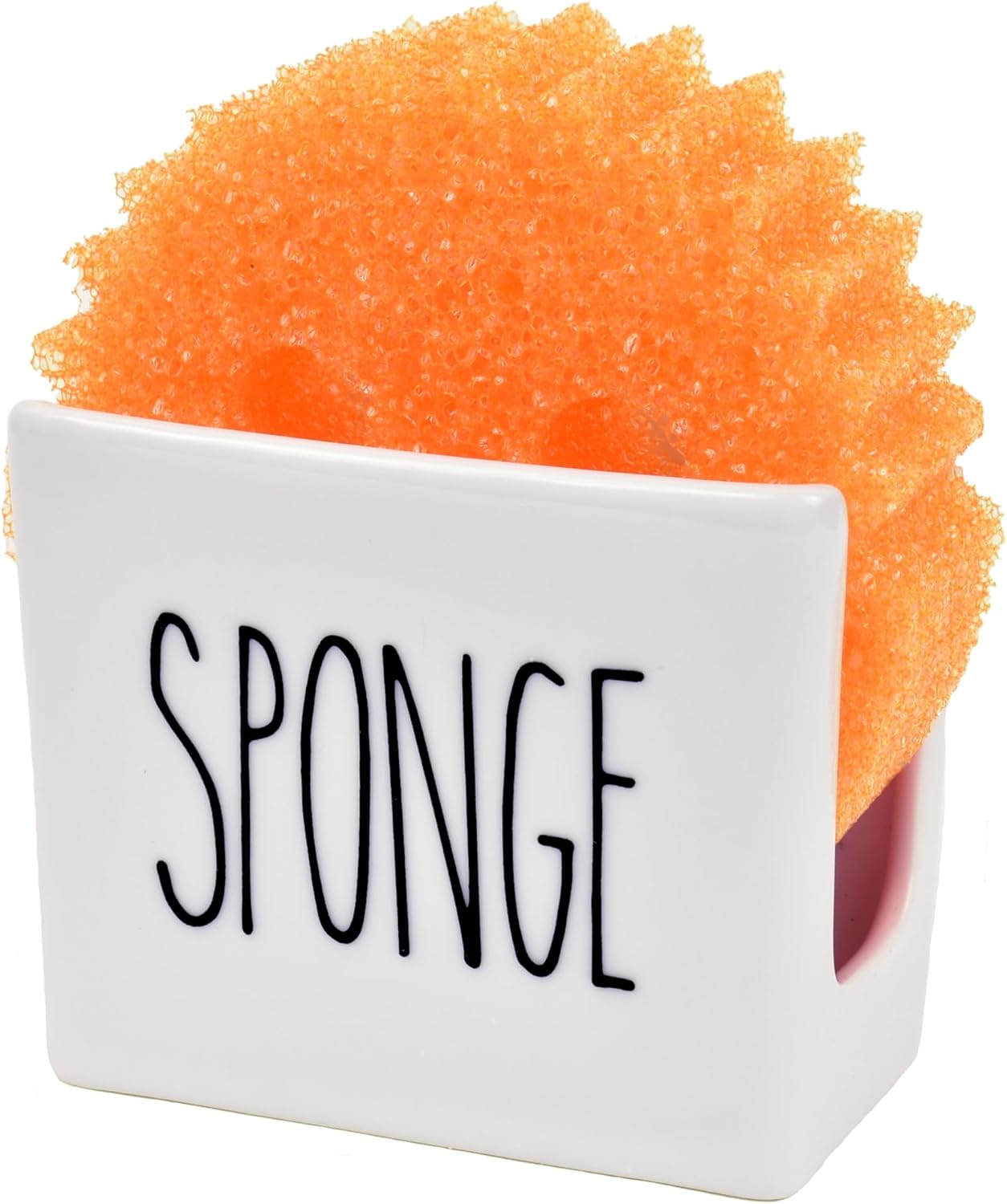 Heartland Home Porcelain Sponge Holder for Kitchen Sink. Compact Sink Caddy Organizer – Scrub Daddy Compatible Dish Sponge Holder. Ceramic Black and White Kitchen Decor and Cute Kitchen Accessories Heartland Home Porcelain Sponge Holder for Kitchen Sink. Compact Sink Caddy Organizer – Scrub Daddy Compatible Dish Sponge Holder. Ceramic Black and White Kitchen Decor and Cute Kitchen Accessories