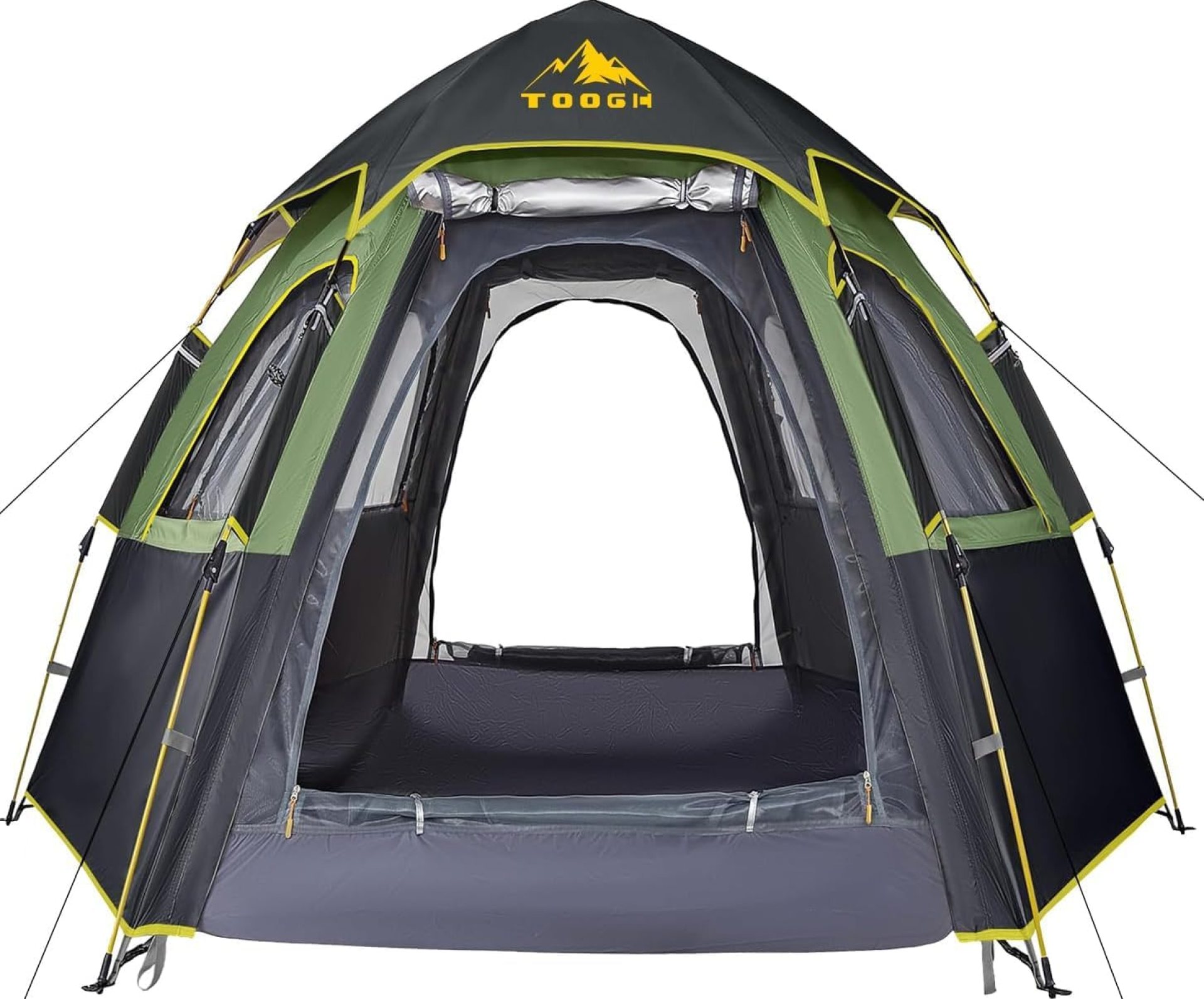Camping Tent with Instant Setup, 2/3 Person Weatherproof Tent Easy Quick Set Up in 60 Seconds with Rainfly Backpack Tent for Family Camping & Hiking, Upgraded Ventilation,Center Height 66-inch Camping Tent with Instant Setup, 2/3 Person Weatherproof Tent Easy Quick Set Up in 60 Seconds with Rainfly Backpack Tent for Family Camping & Hiking, Upgraded Ventilation,Center Height 66-inch