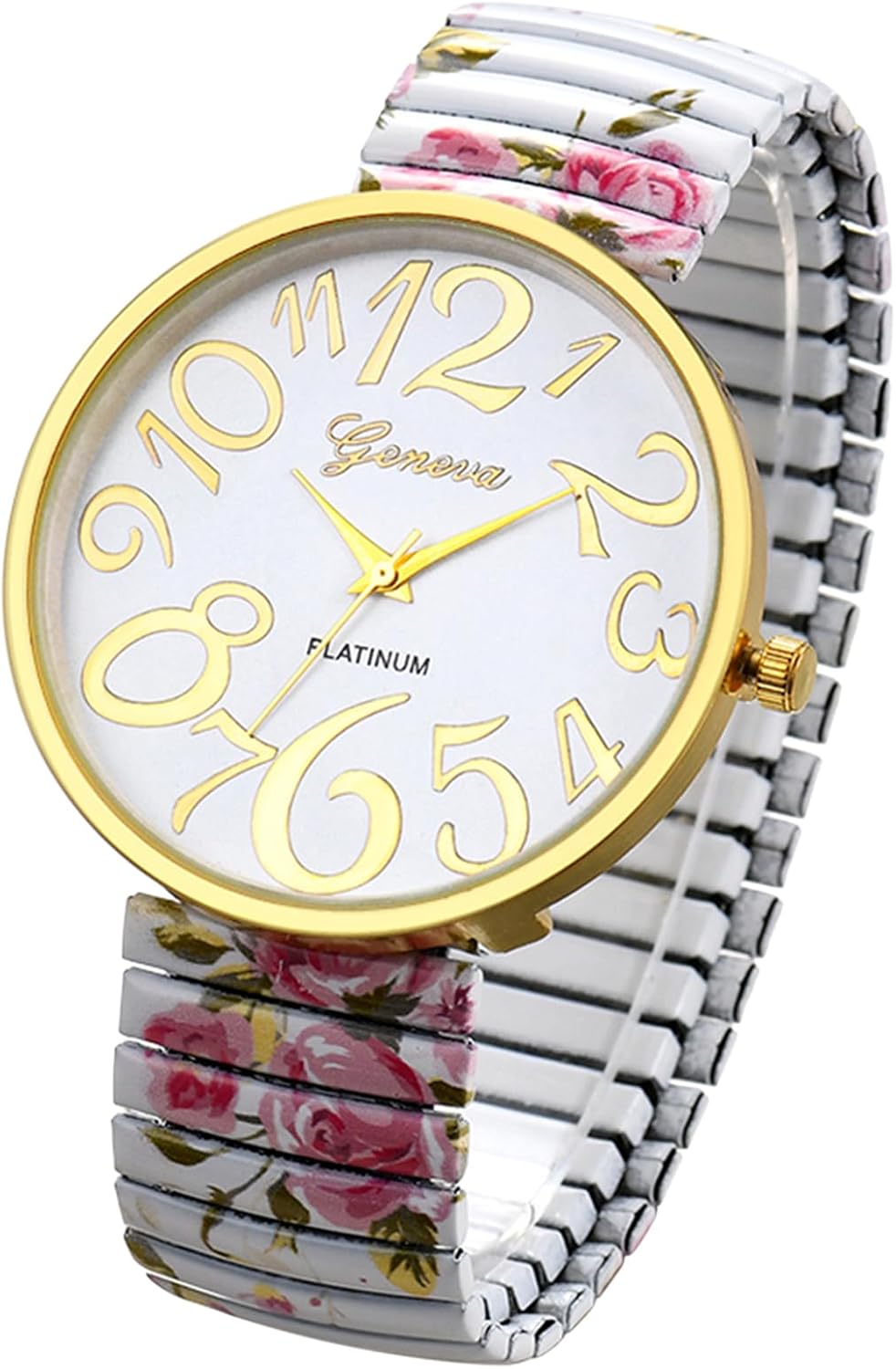 OIDEA Women’s Easy Reader Watch: Bohemian Printed Super Large Clear Number Stretch Wrist Watch Elastic Strap Watches for Women Waterproof Ladies Wristwatch OIDEA Women’s Easy Reader Watch: Bohemian Printed Super Large Clear Number Stretch Wrist Watch Elastic Strap Watches for Women Waterproof Ladies Wristwatch