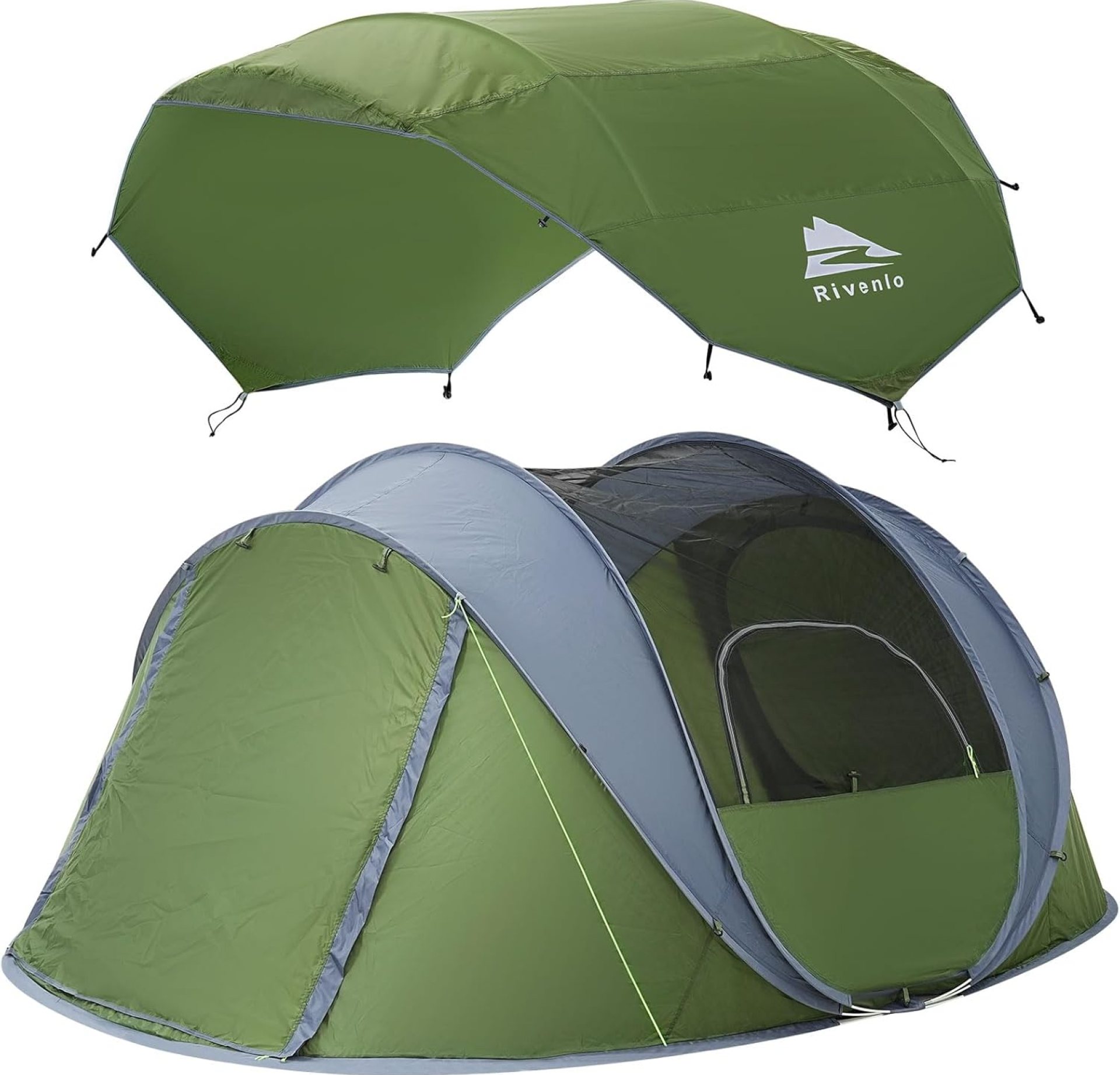 4/6 Person Easy Pop Up Tent, Waterproof, Automatic Setup,2 Doors-Instant Family Tents for Camping, Hiking & Traveling 4/6 Person Easy Pop Up Tent, Waterproof, Automatic Setup,2 Doors-Instant Family Tents for Camping, Hiking & Traveling