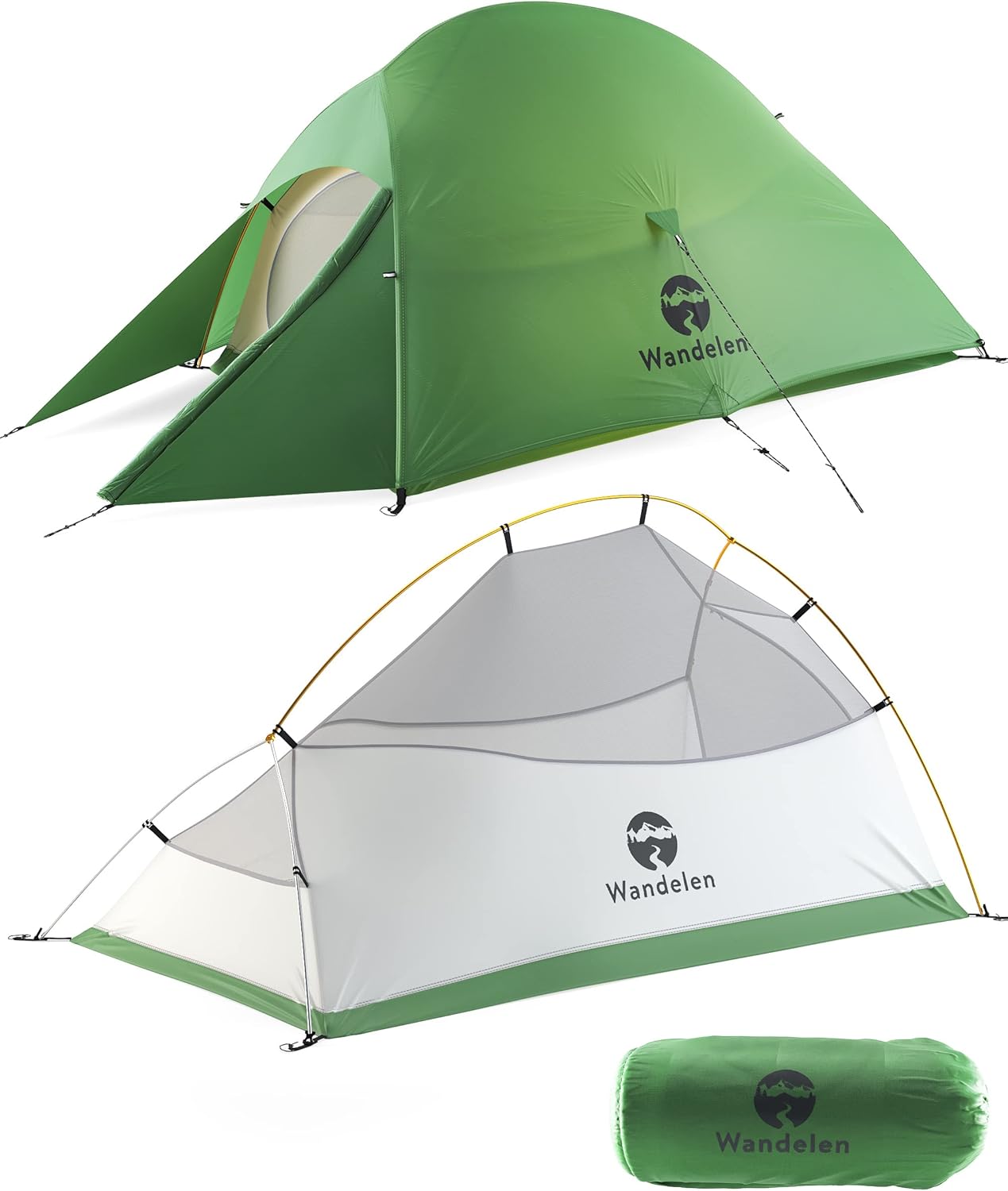 Appalachian Lightweight Backpacking Tent – Easy Setup, 2 Person 3 Season Ultralight Tent with Footprint Waterproof, Windproof, Double Layer Outdoor Tent for Camping Hunting Hiking. Appalachian Lightweight Backpacking Tent – Easy Setup, 2 Person 3 Season Ultralight Tent with Footprint Waterproof, Windproof, Double Layer Outdoor Tent for Camping Hunting Hiking.