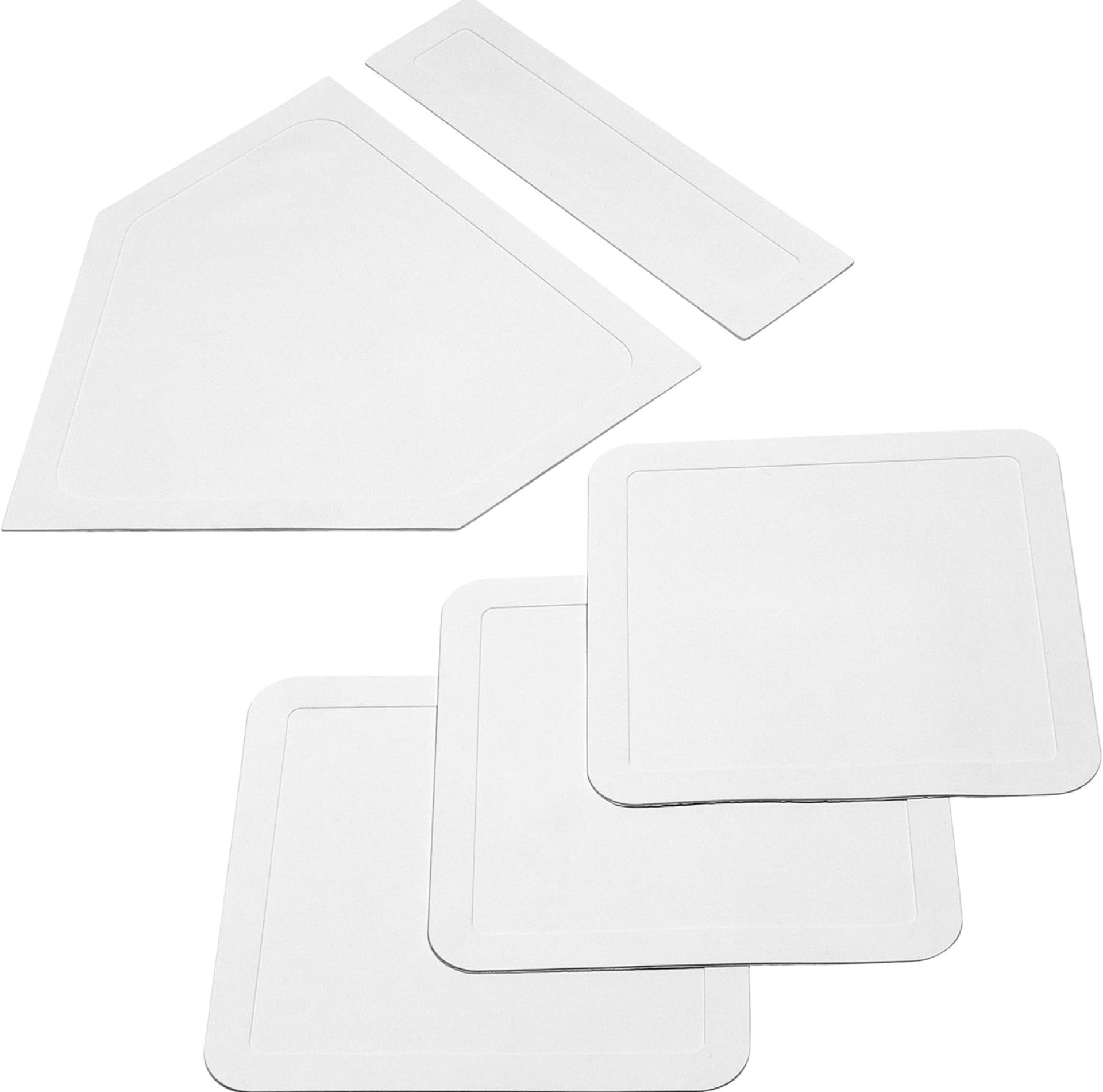 GoSports Baseball & Softball 5 Piece Base Set – Rubber Field Bases for Kids & Adults GoSports Baseball & Softball 5 Piece Base Set – Rubber Field Bases for Kids & Adults