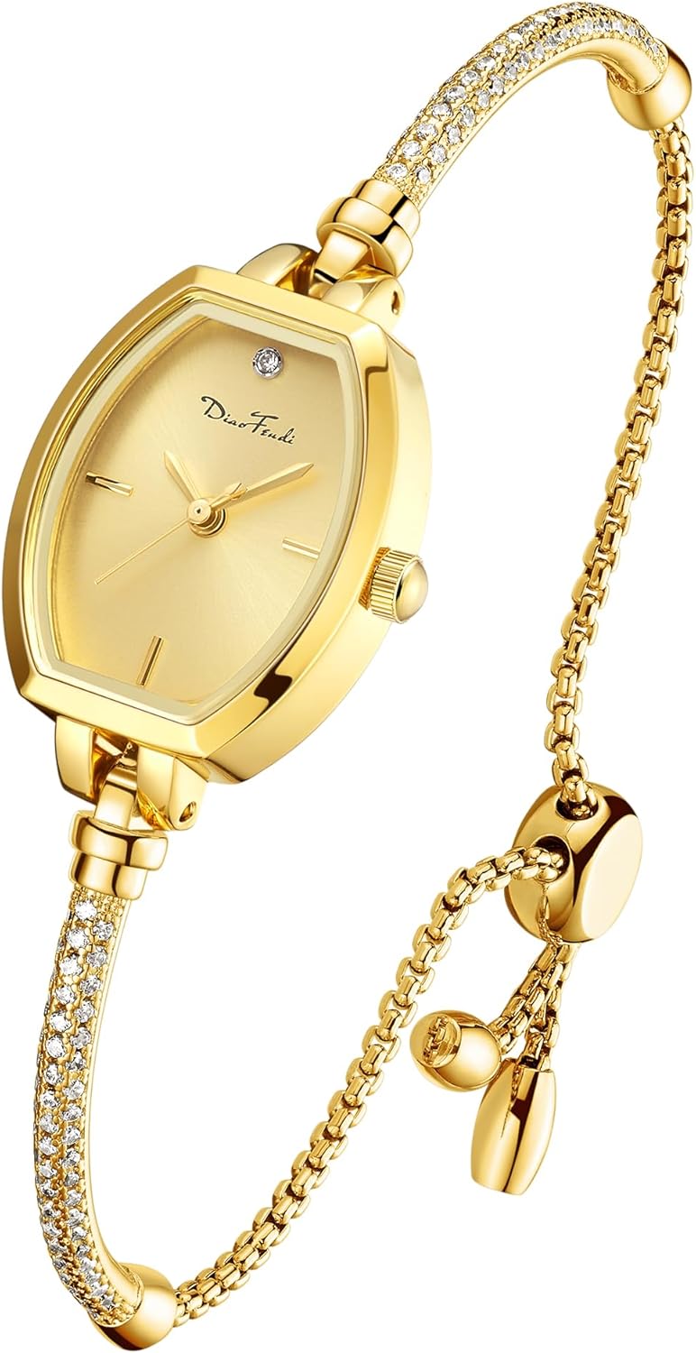 Petite Bracelet Watch for Women, Gifts for Girlfriend Diamond Dress Analog Watch Waterproof Petite Bracelet Watch for Women, Gifts for Girlfriend Diamond Dress Analog Watch Waterproof