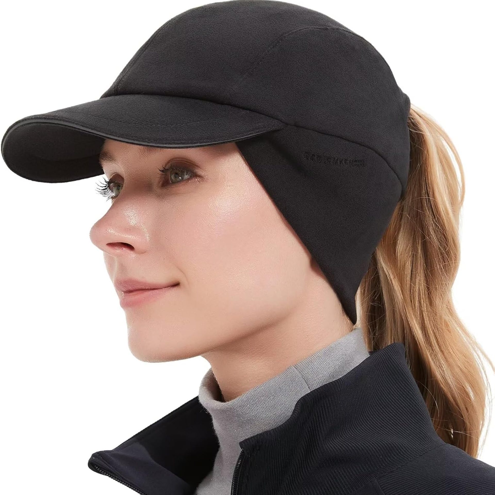 GADIEMKENSD Women’s Winter Reflective Fleece Ponytail Hat with Drop Down Ear Warmer GADIEMKENSD Women’s Winter Reflective Fleece Ponytail Hat with Drop Down Ear Warmer