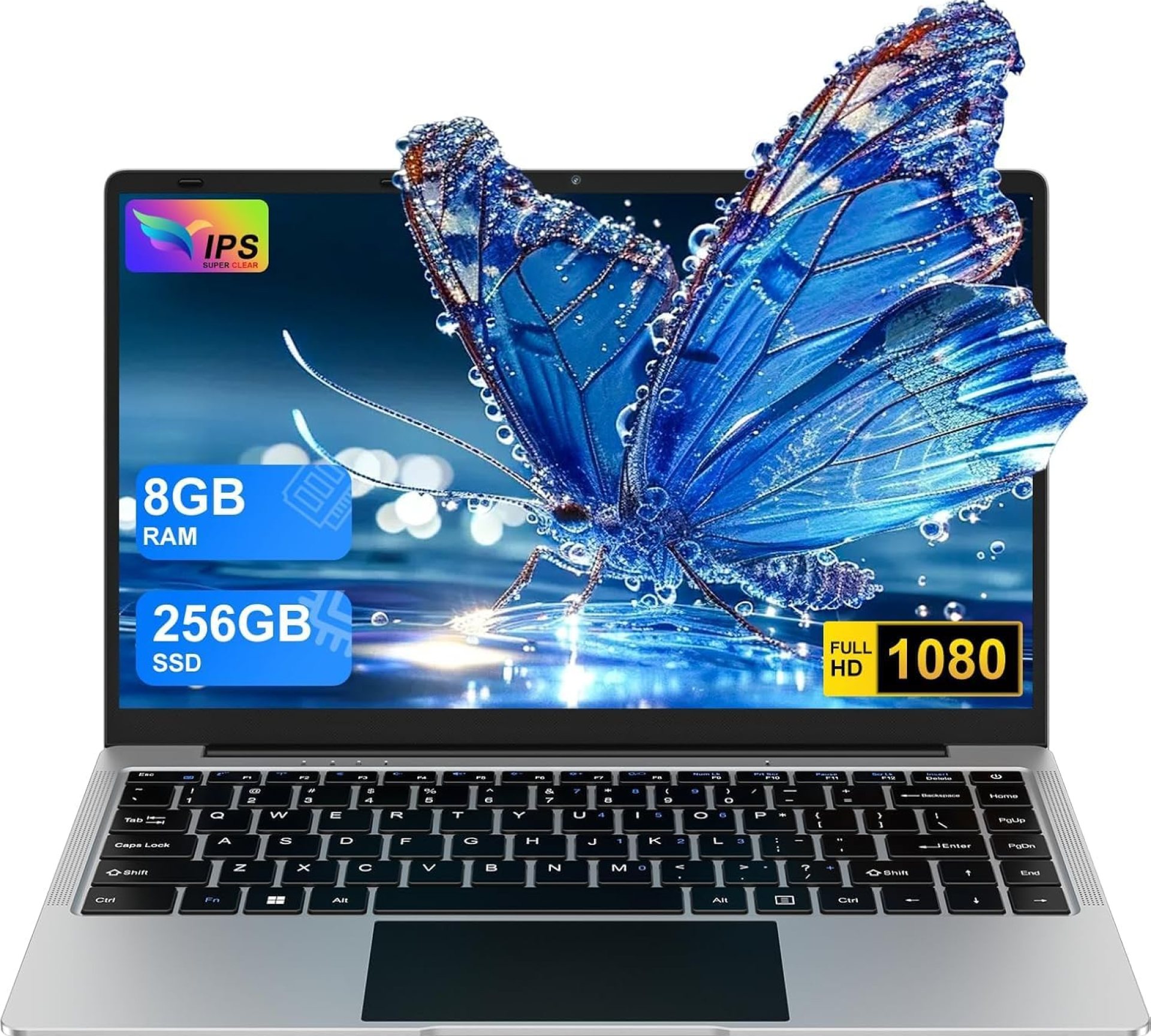 Laptop Win 11 14″ 256GB SSD Up to 1TB SSD Expand Celeron N4020 Up to 2.8Ghz Dual-Core Processor 8GB DDR4 1920×1080 FHD Dual WiFi BT4.2 with Webcam Screen Projection Function for Business-Silver Laptop Win 11 14″ 256GB SSD Up to 1TB SSD Expand Celeron N4020 Up to 2.8Ghz Dual-Core Processor 8GB DDR4 1920×1080 FHD Dual WiFi BT4.2 with Webcam Screen Projection Function for Business-Silver