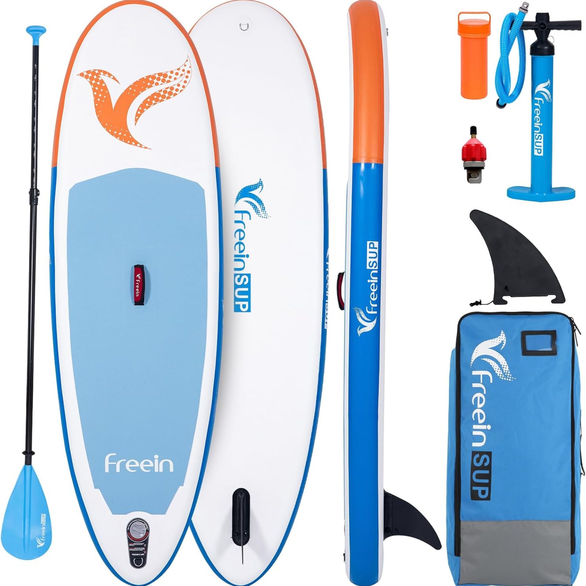 Freein Kids sup Inflatable Stand Up Paddle Board 7’8″/9’Long ISUP with Pump and Adapter Freein Kids sup Inflatable Stand Up Paddle Board 7’8″/9’Long ISUP with Pump and Adapter